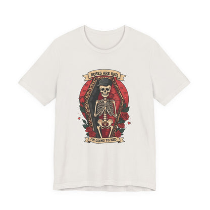 Valentine's Day Shirt, Funny Skeleton Shirt, I'm Dead Inside - Popbydesign