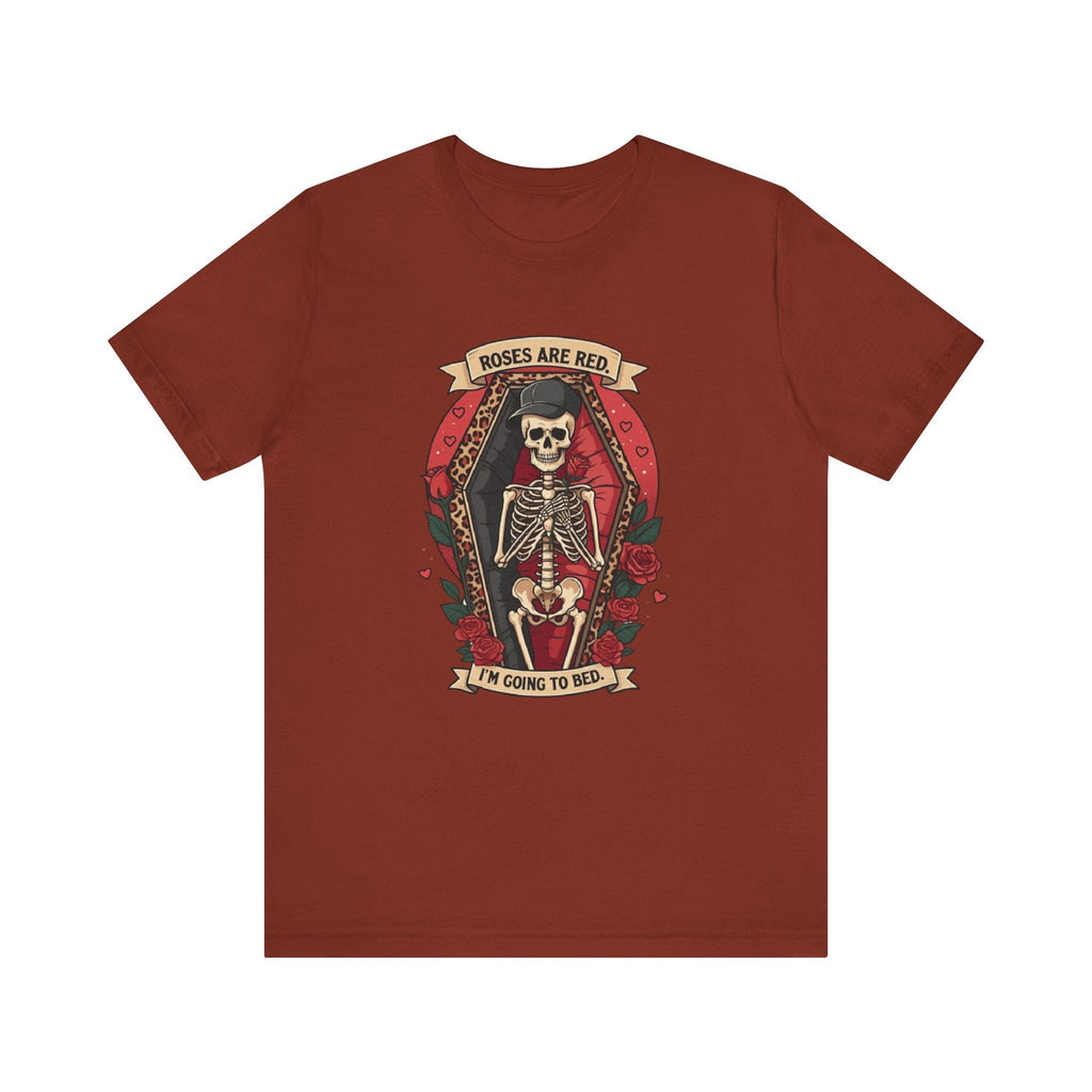 Valentine's Day Shirt, Funny Skeleton Shirt, I'm Dead Inside by PopCultureByDesign36