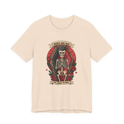 Valentine's Day Shirt, Funny Skeleton Shirt, I'm Dead Inside - Popbydesign