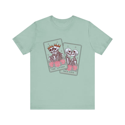 Valentines Day Skeleton Shirt, Skeleton Heart Shirt - Popbydesign