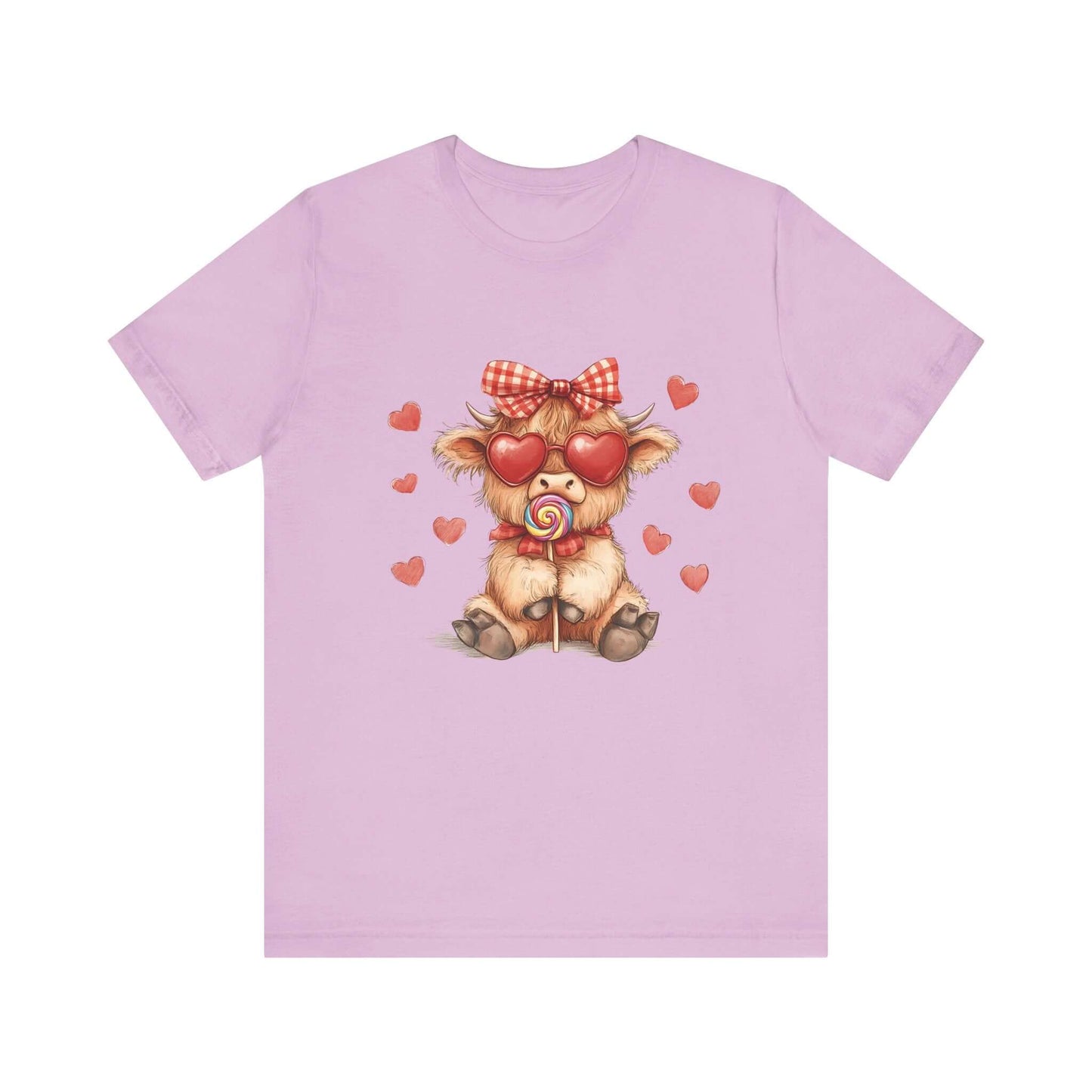 Valentines Highland Cow Shirt, Highland Cow Shirt, Cow Lover - Popbydesign