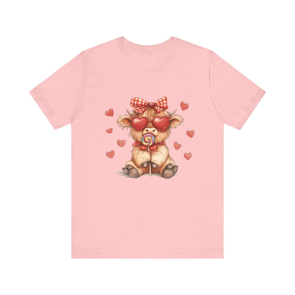 Valentines Highland Cow Shirt, Highland Cow Shirt, Cow Lover by PopCultureByDesign36