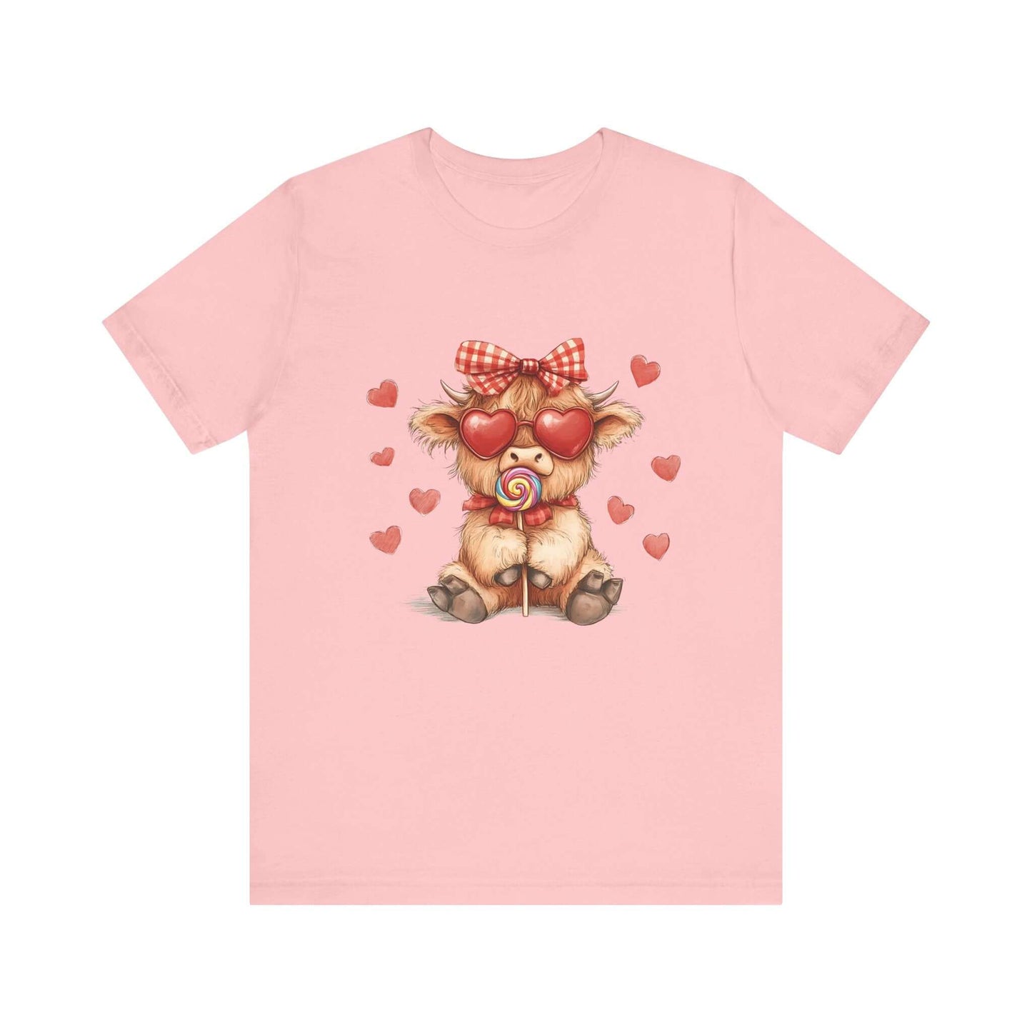 Valentines Highland Cow Shirt, Highland Cow Shirt, Cow Lover - Popbydesign