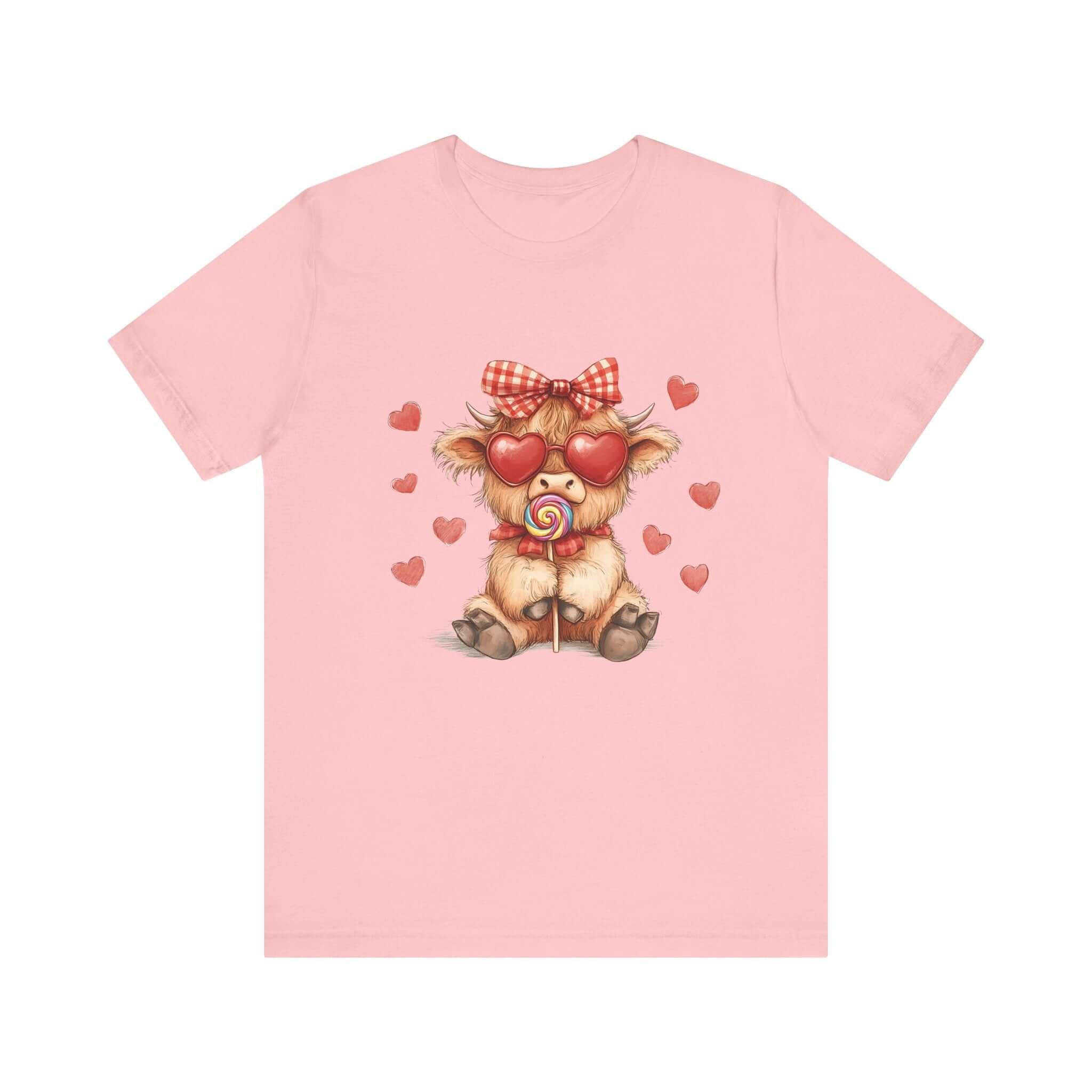 Valentines Highland Cow Shirt, Highland Cow Shirt, Cow Lover by PopCultureByDesign36