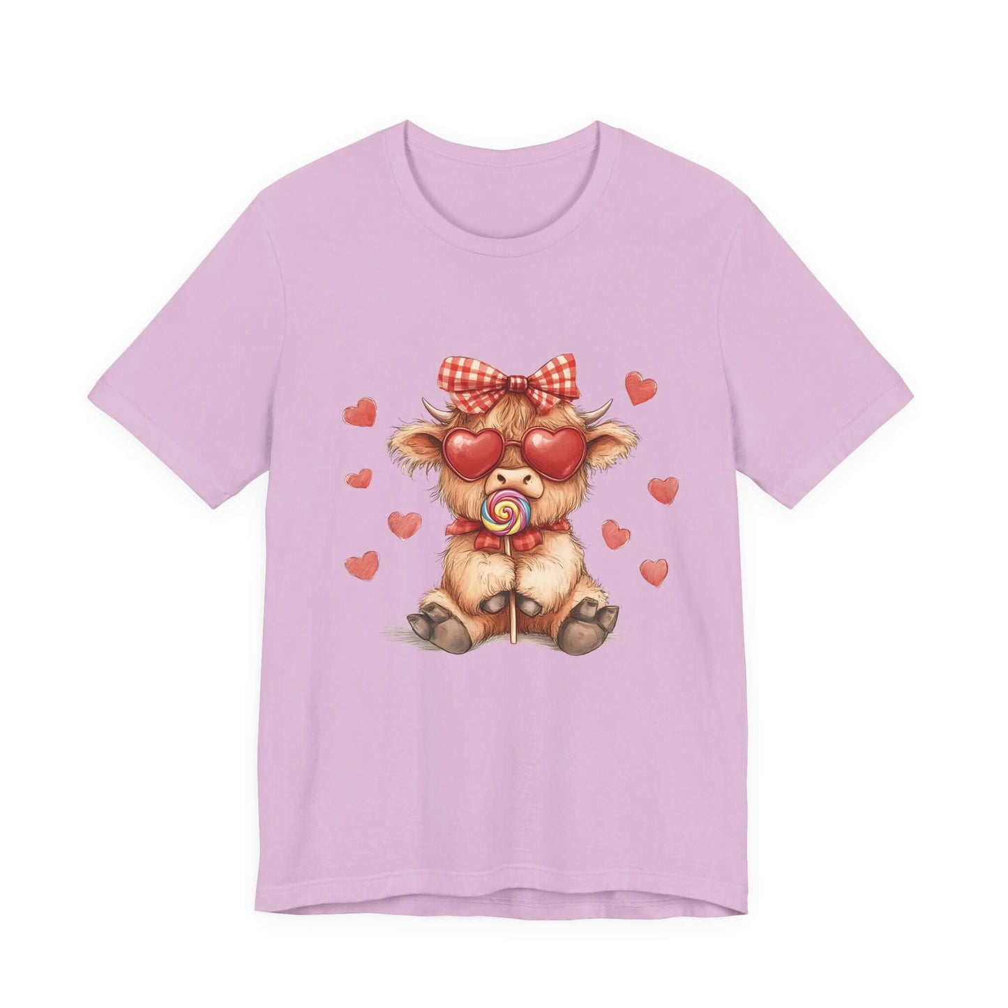 Valentines Highland Cow Shirt, Highland Cow Shirt, Cow Lover - Popbydesign