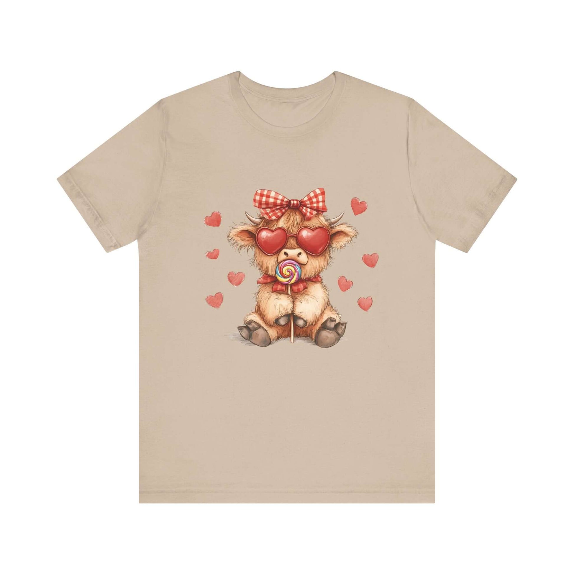Valentines Highland Cow Shirt, Highland Cow Shirt, Cow Lover - Popbydesign