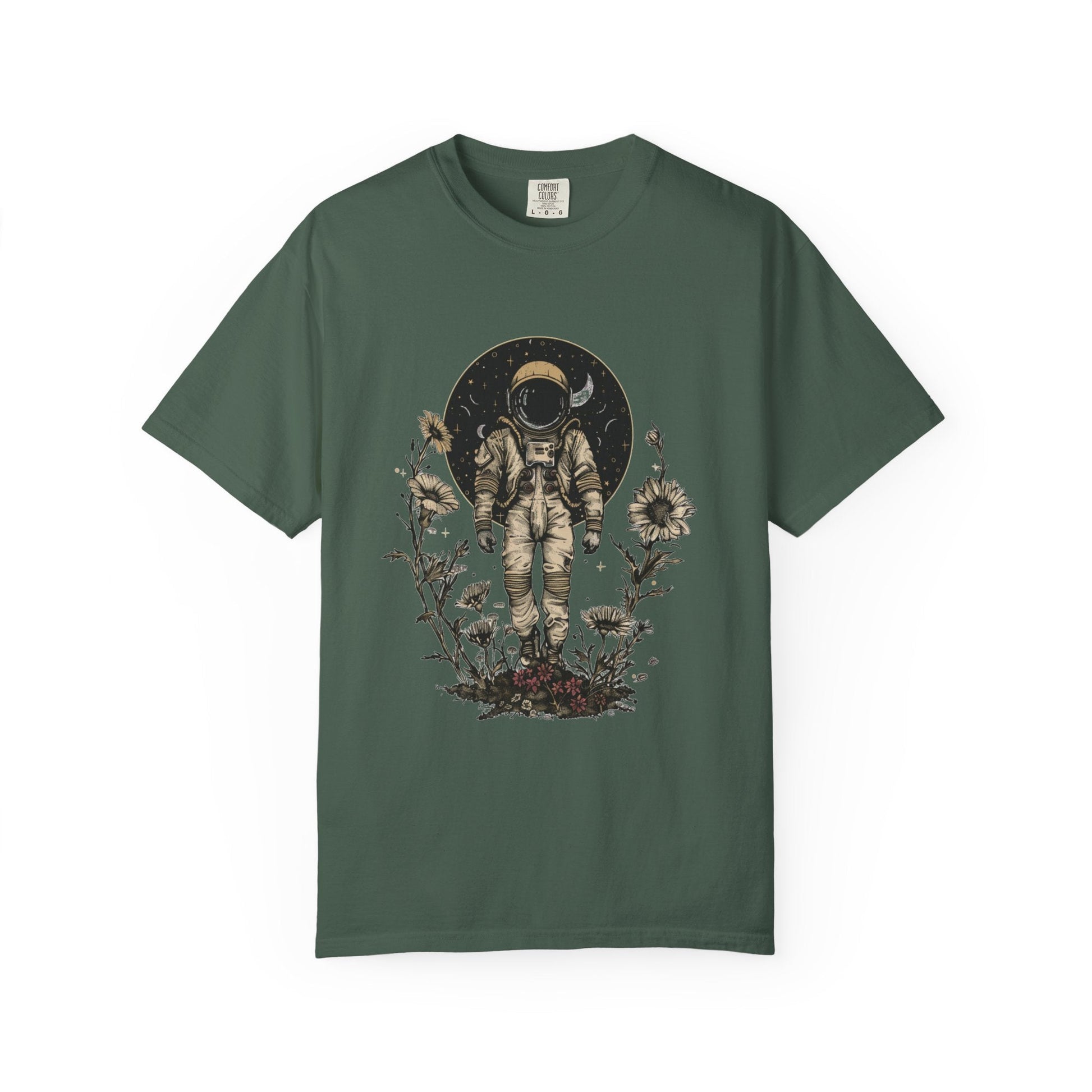 Vintage Boho Astronaut Shirt, Boho Astronaut Shirt - Popbydesign