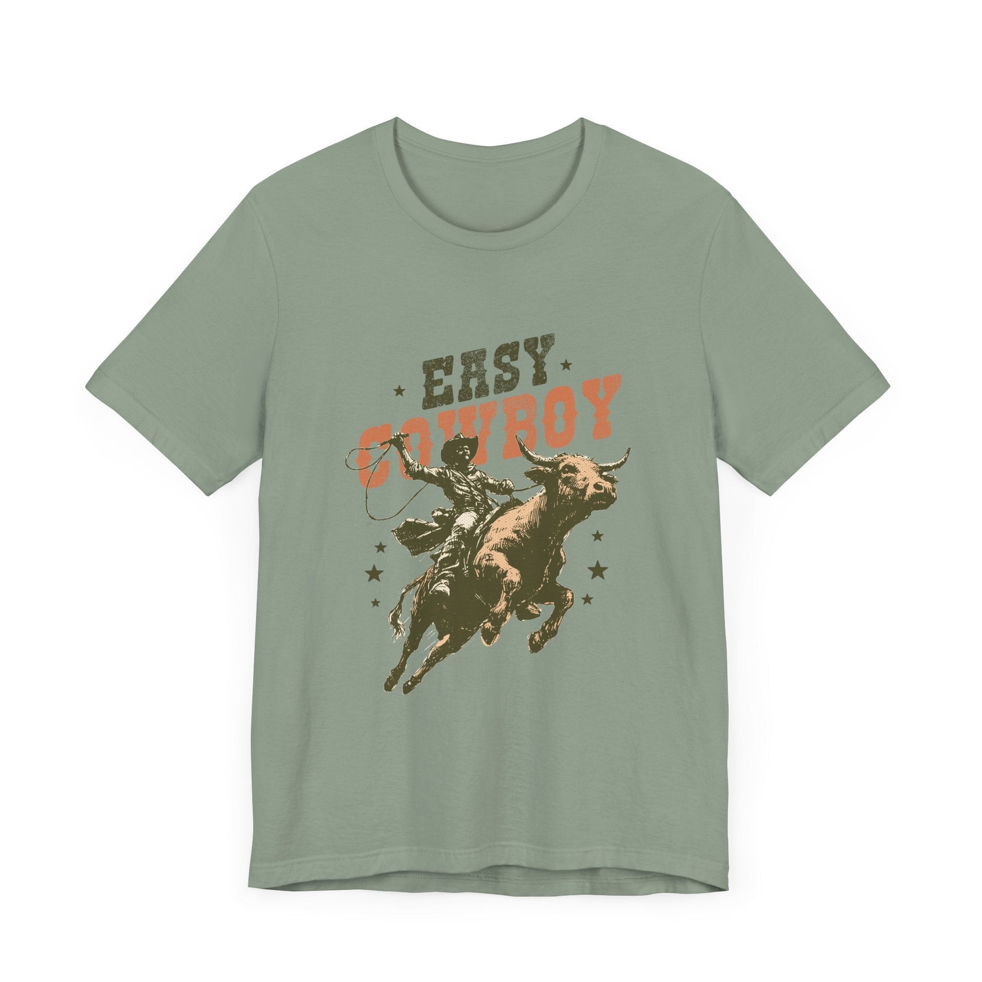 Vintage Looking Horse Tee, Cowboy Western Shirt, Rodeo T-Shirt - Popbydesign