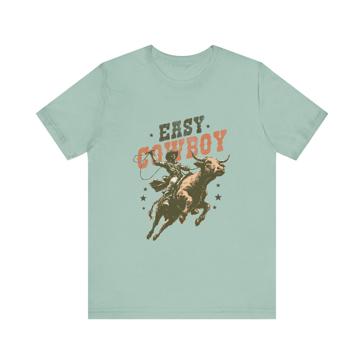 Vintage Looking Horse Tee, Cowboy Western Shirt, Rodeo T-Shirt - Popbydesign