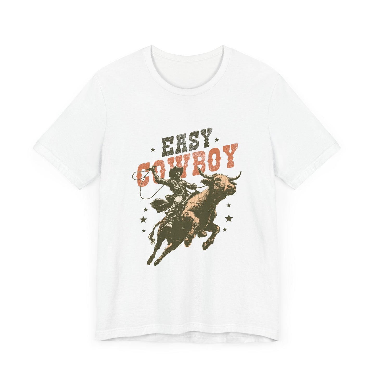 Vintage Looking Horse Tee, Cowboy Western Shirt, Rodeo T-Shirt - Popbydesign
