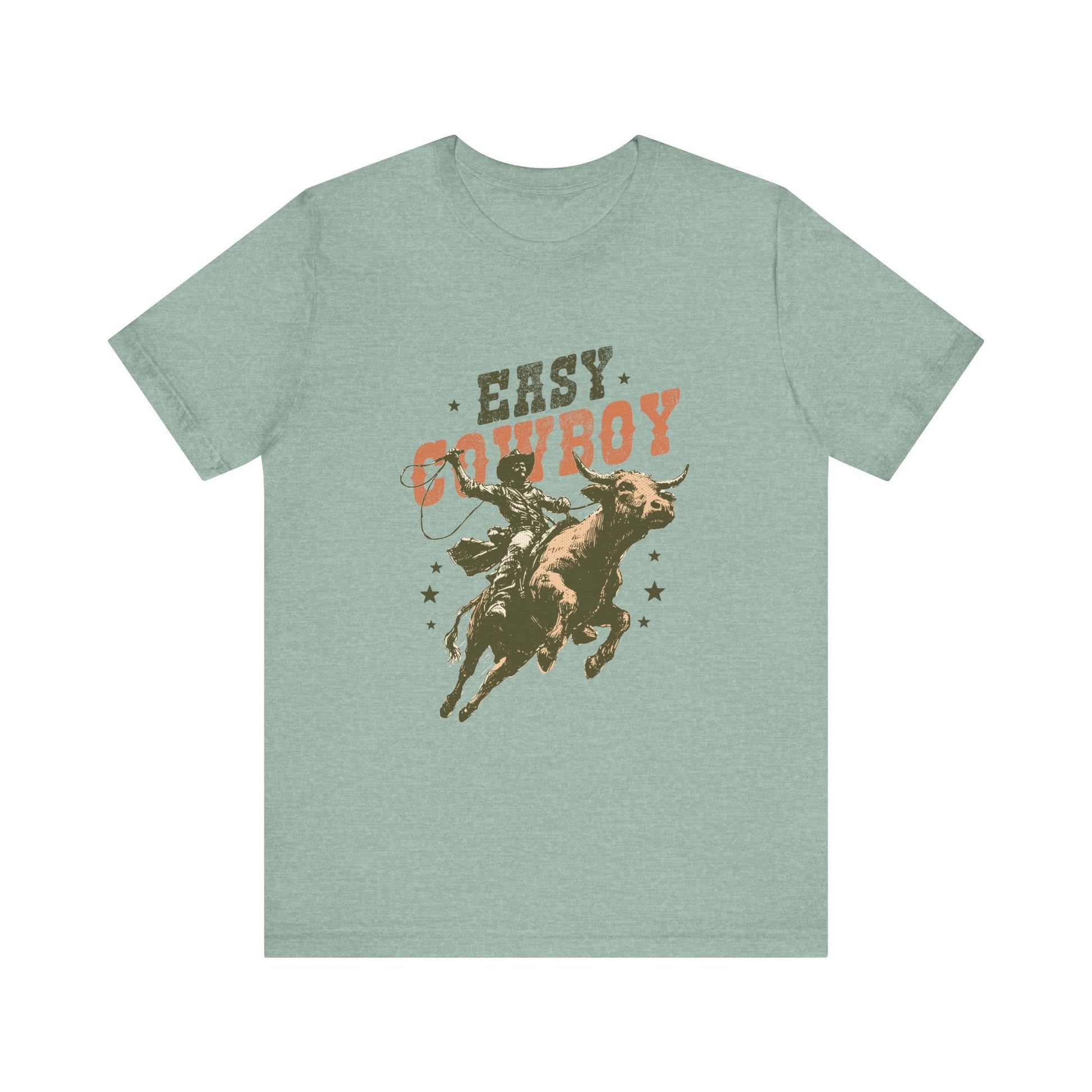 Vintage Looking Horse Tee, Cowboy Western Shirt, Rodeo T-Shirt - Popbydesign