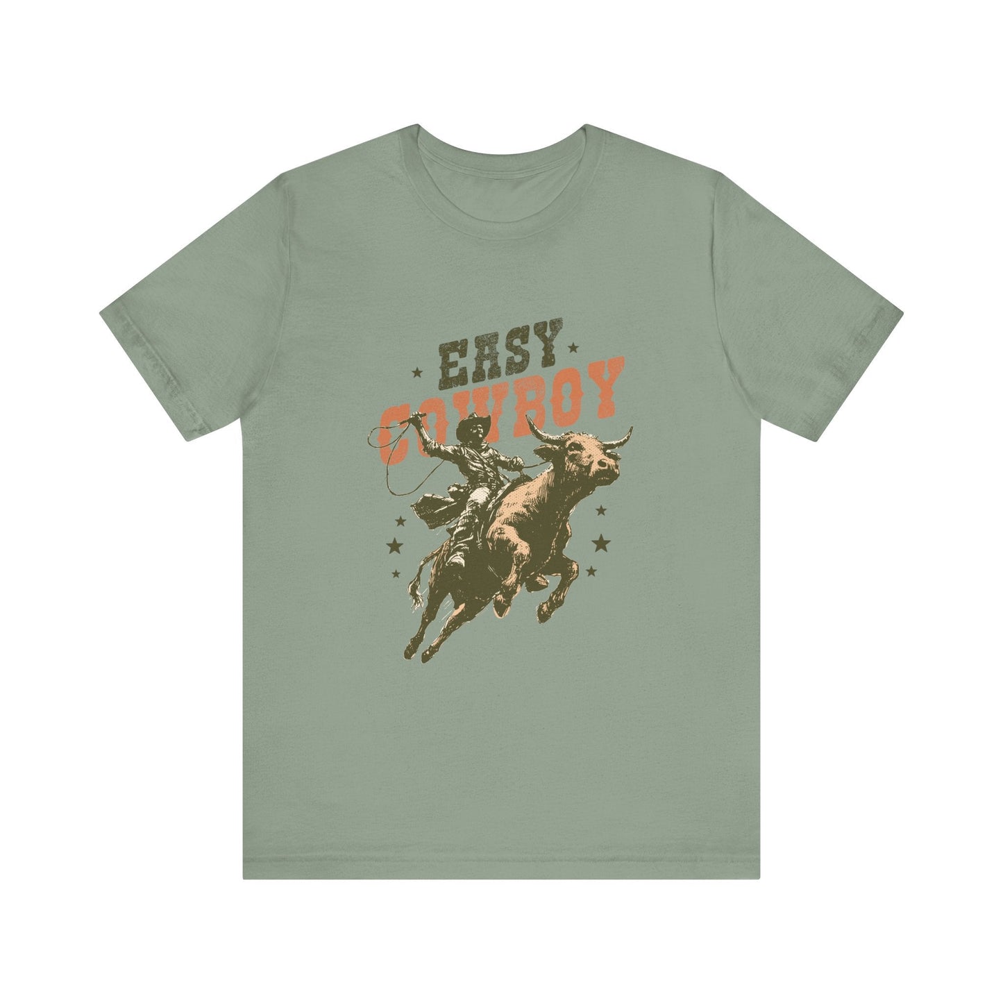 Vintage Looking Horse Tee, Cowboy Western Shirt, Rodeo T-Shirt - Popbydesign