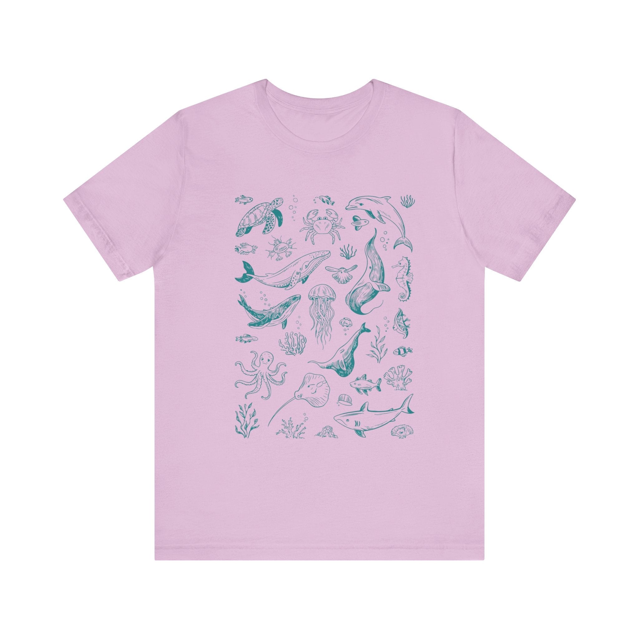 Vintage Ocean Tattoo Style T-Shirt, Retro Ocean Shirt by PopCultureByDesign36