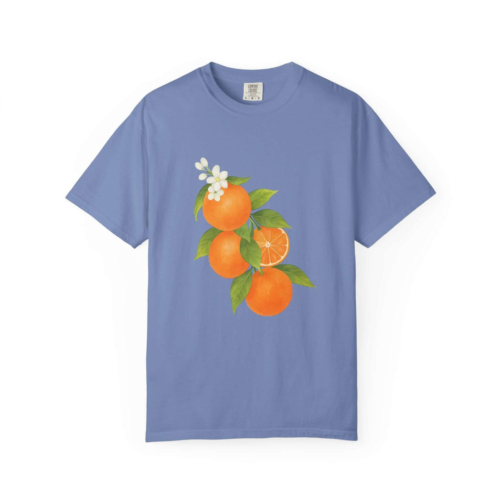 Vintage Orange Shirt, Art Graphic Fruit Shirt by PopCultureByDesign36