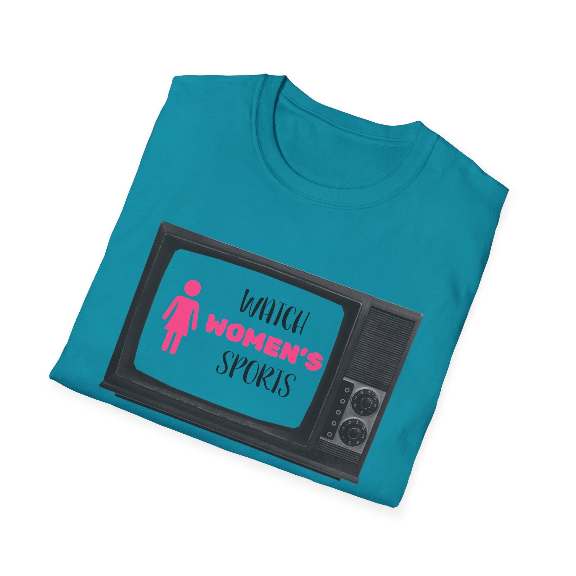 Watch Womens Sports, Women's Sports Supportive T-Shirt - Popbydesign