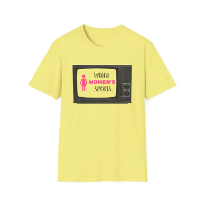 Watch Womens Sports, Women's Sports Supportive T-Shirt - Popbydesign