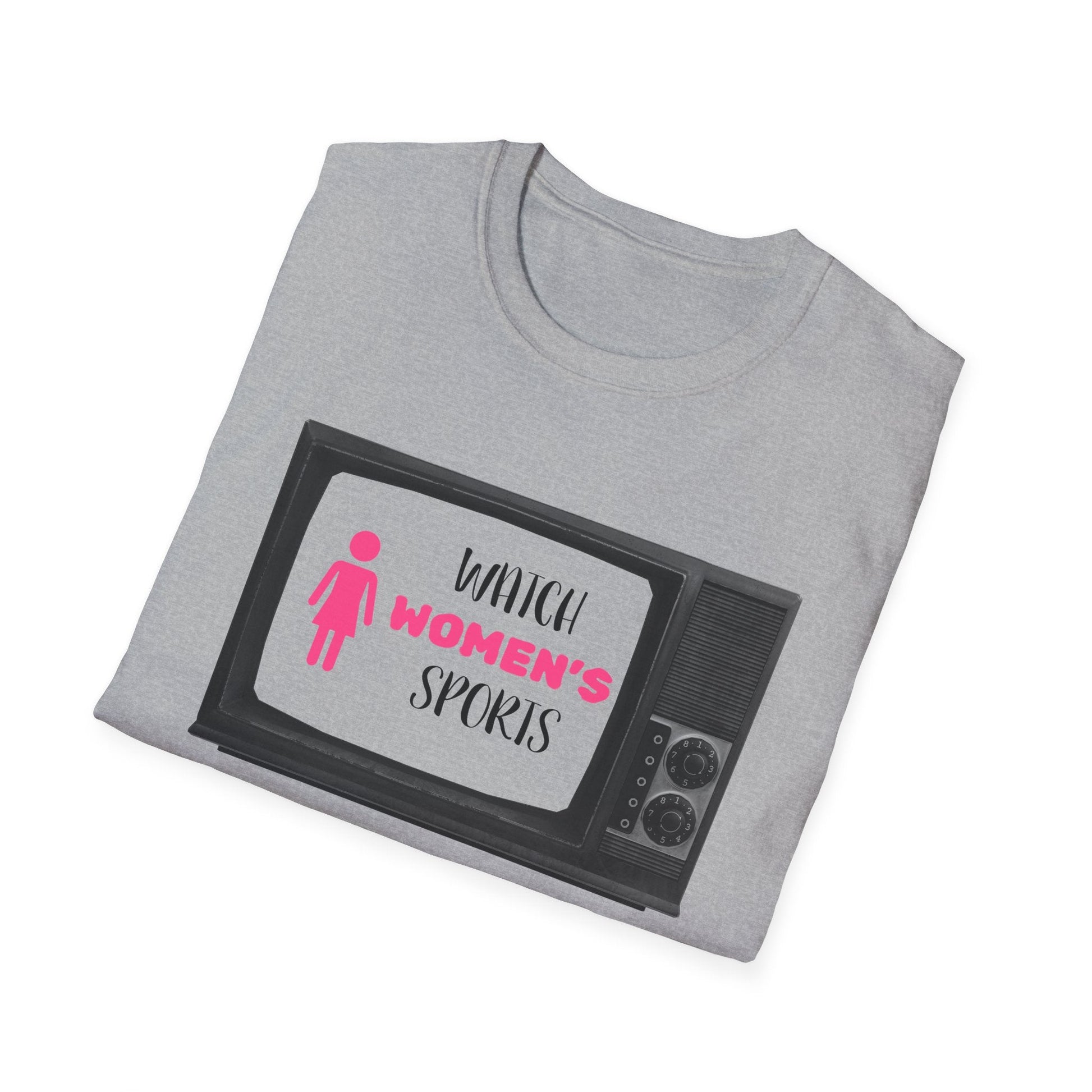 Watch Womens Sports, Women's Sports Supportive T-Shirt - Popbydesign