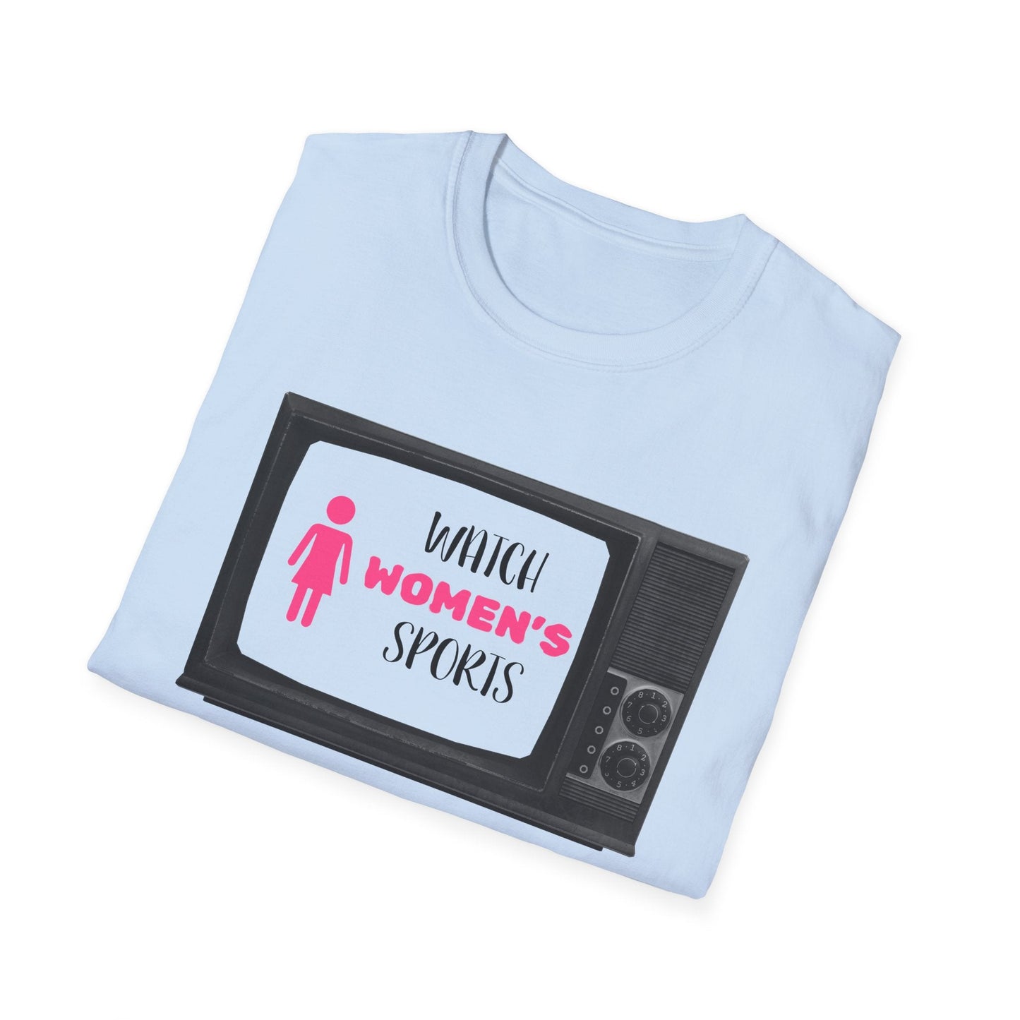 Watch Womens Sports, Women's Sports Supportive T-Shirt - Popbydesign