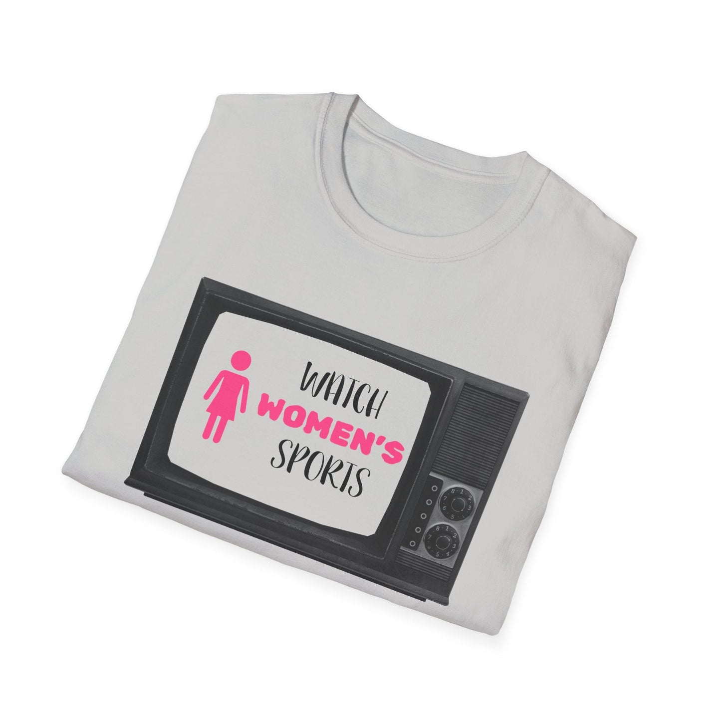 Watch Womens Sports, Women's Sports Supportive T-Shirt - Popbydesign