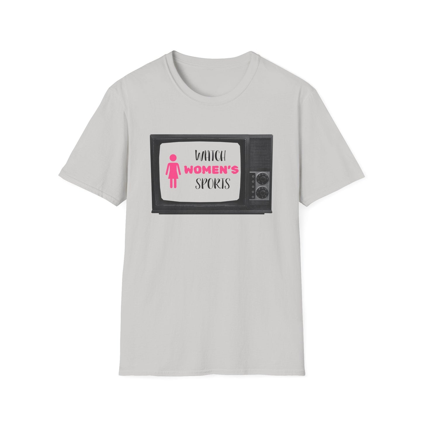 Watch Womens Sports, Women's Sports Supportive T-Shirt - Popbydesign
