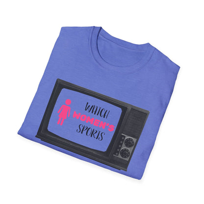 Watch Womens Sports, Women's Sports Supportive T-Shirt - Popbydesign