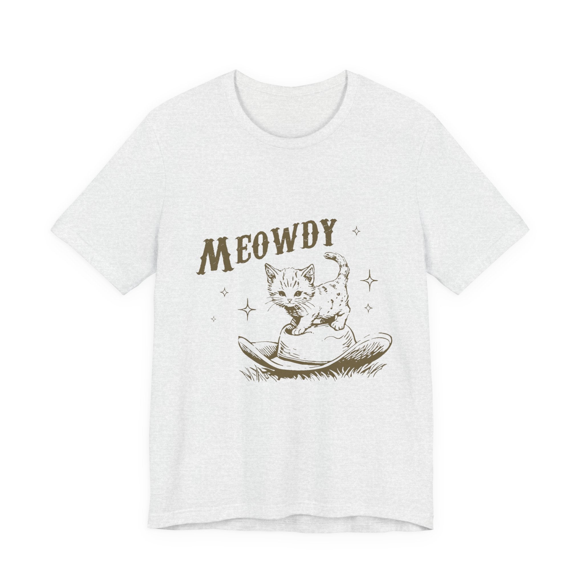 Western Cute Kitten, Cat Mom Vintage, Funny Cat Shirt by PopCultureByDesign36