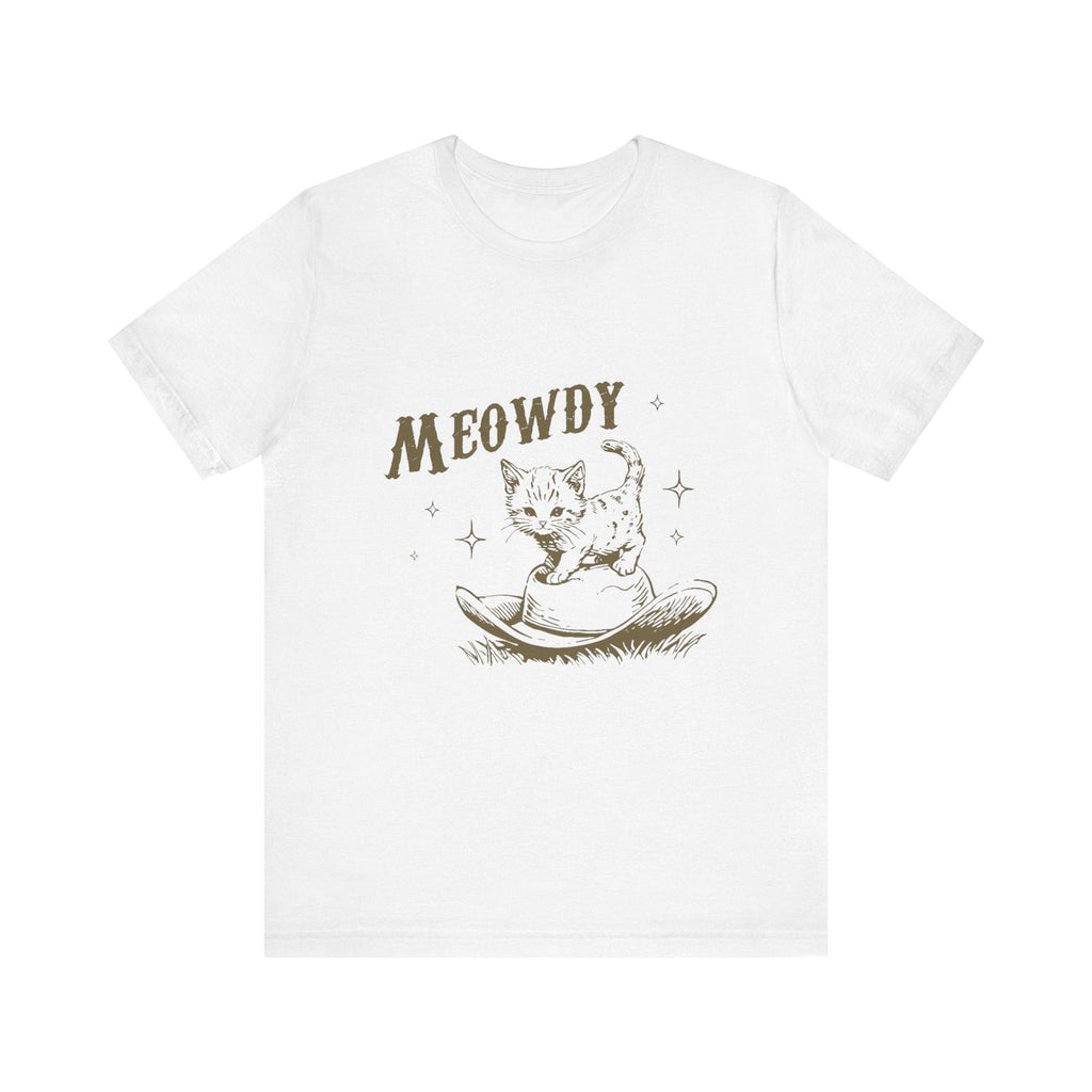 Western Cute Kitten, Cat Mom Vintage, Funny Cat Shirt by PopCultureByDesign36