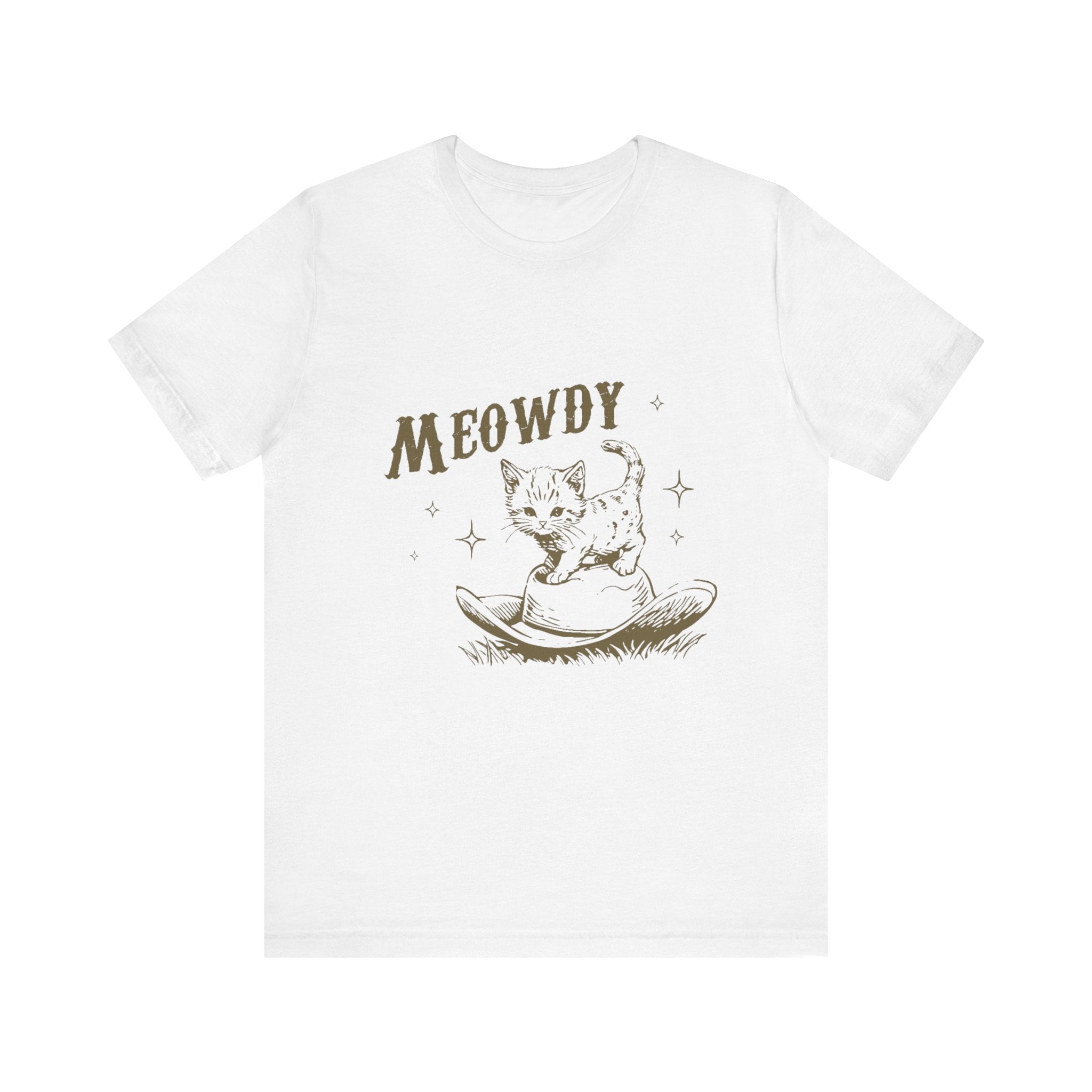 Western Cute Kitten, Cat Mom Vintage, Funny Cat Shirt by PopCultureByDesign36