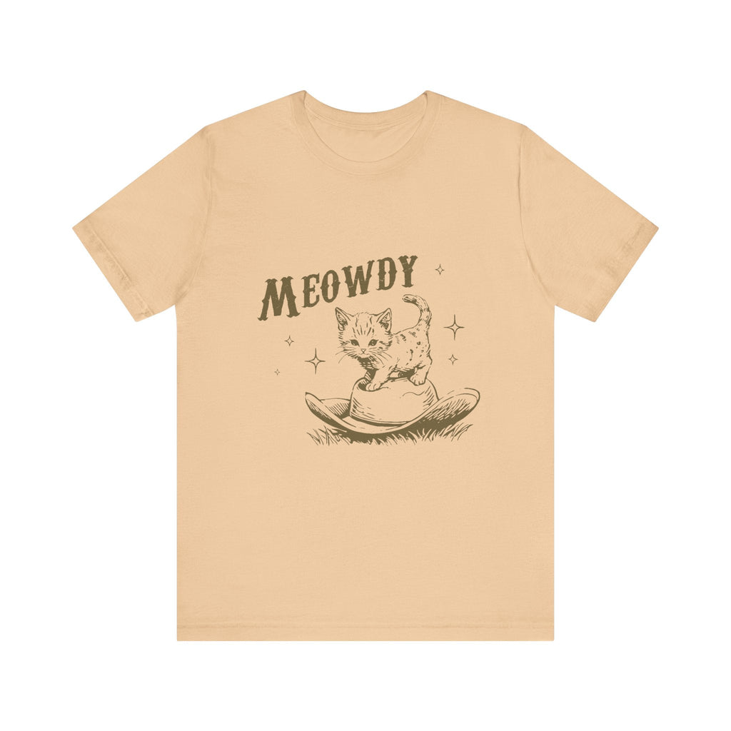 Western Cute Kitten, Cat Mom Vintage, Funny Cat Shirt by PopCultureByDesign36