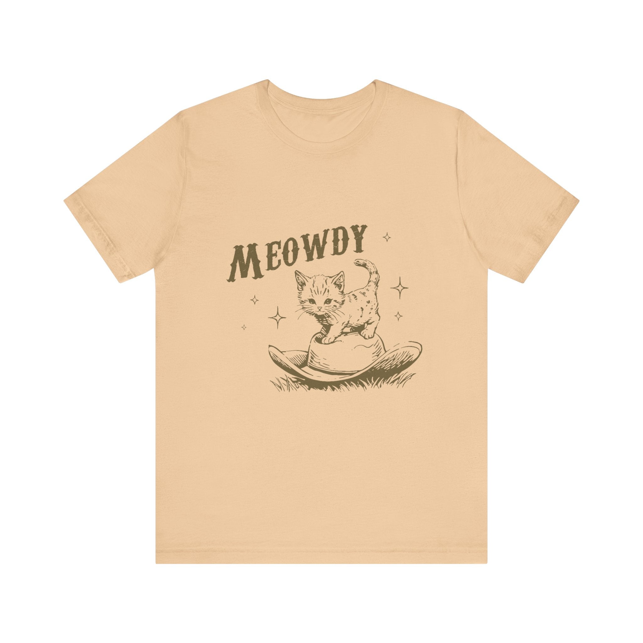 Western Cute Kitten, Cat Mom Vintage, Funny Cat Shirt by PopCultureByDesign36