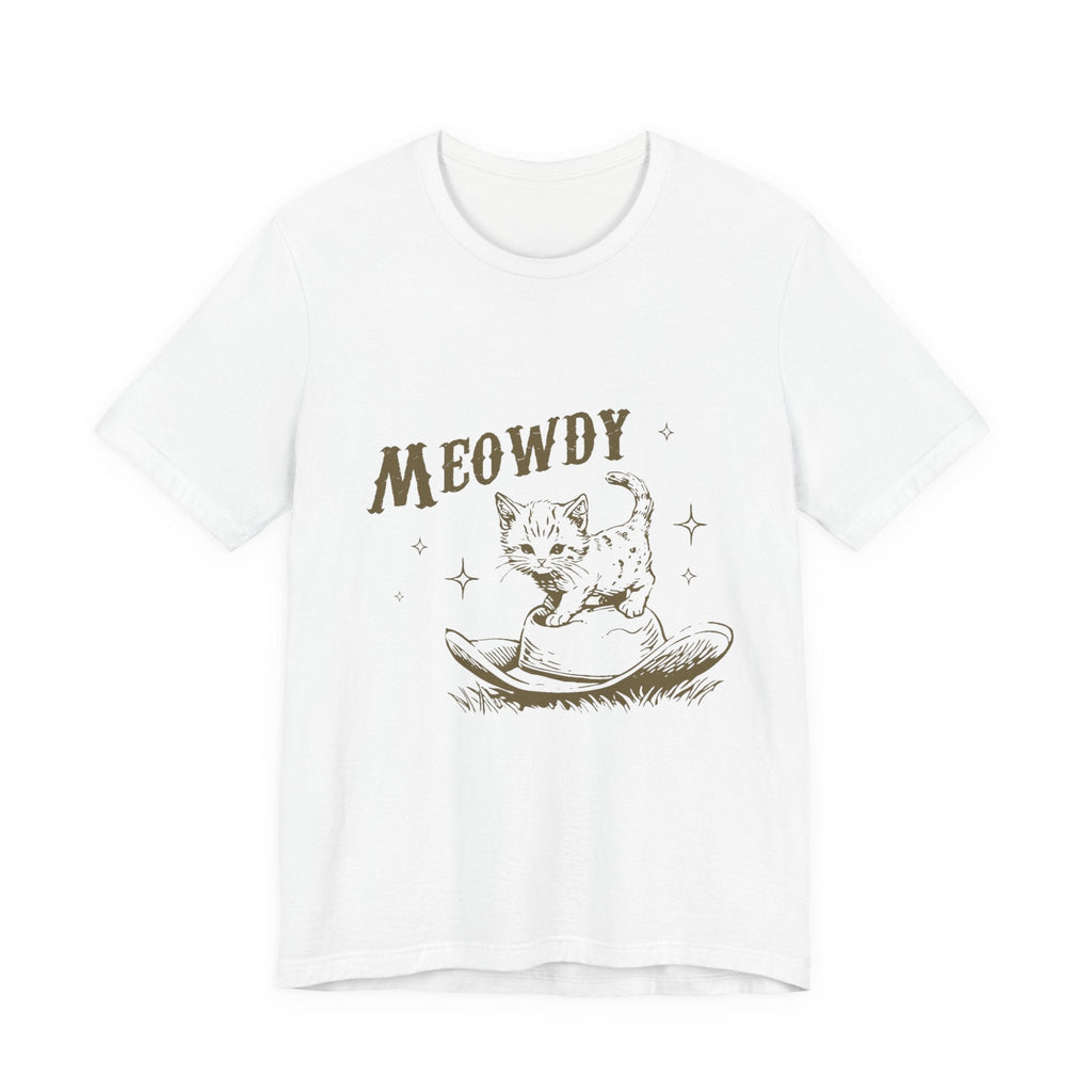 Western Cute Kitten, Cat Mom Vintage, Funny Cat Shirt by PopCultureByDesign36