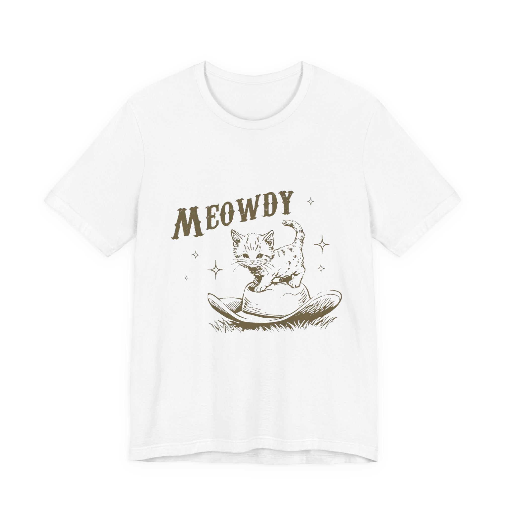 Western Cute Kitten, Cat Mom Vintage, Funny Cat Shirt by PopCultureByDesign36