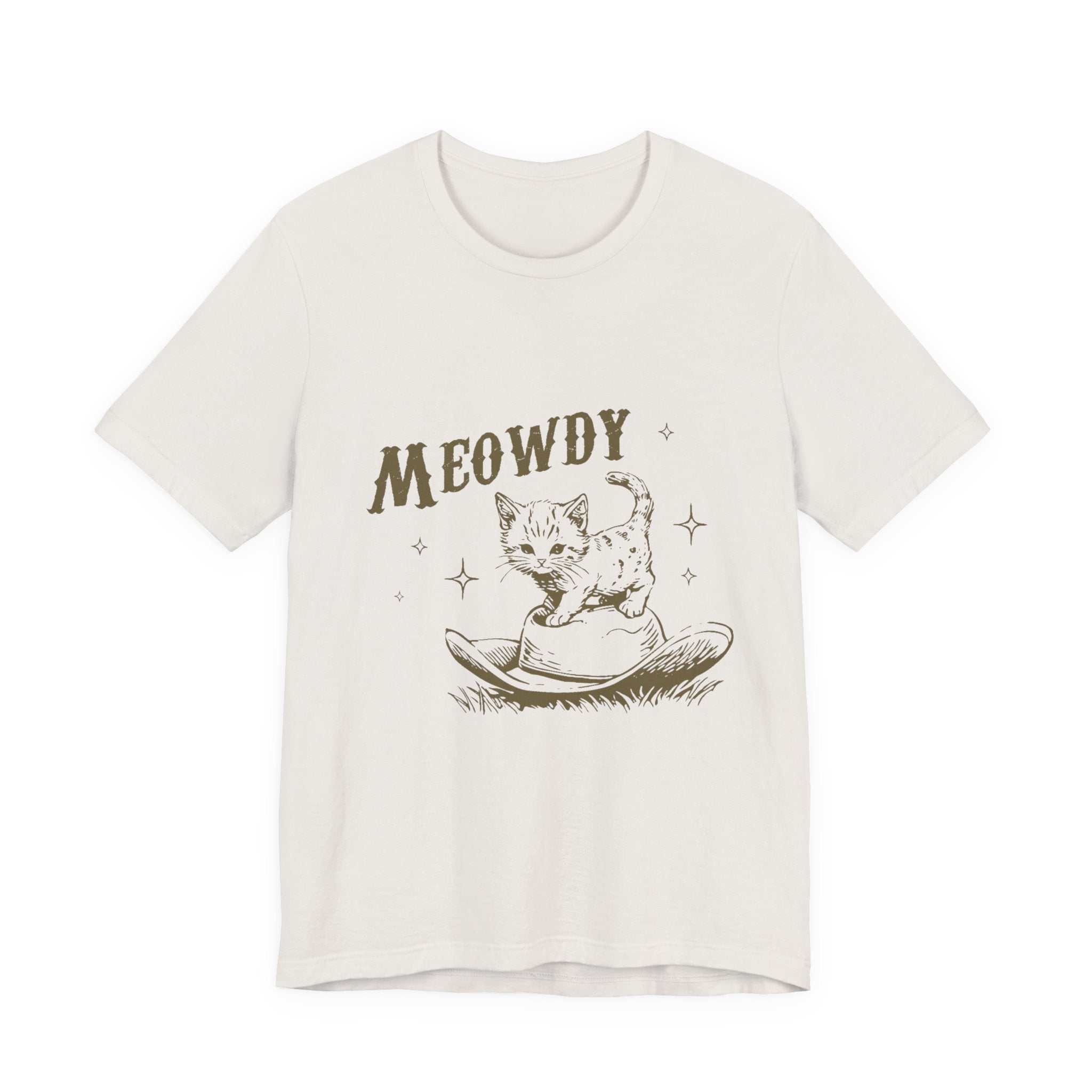 Western Cute Kitten, Cat Mom Vintage, Funny Cat Shirt by PopCultureByDesign36