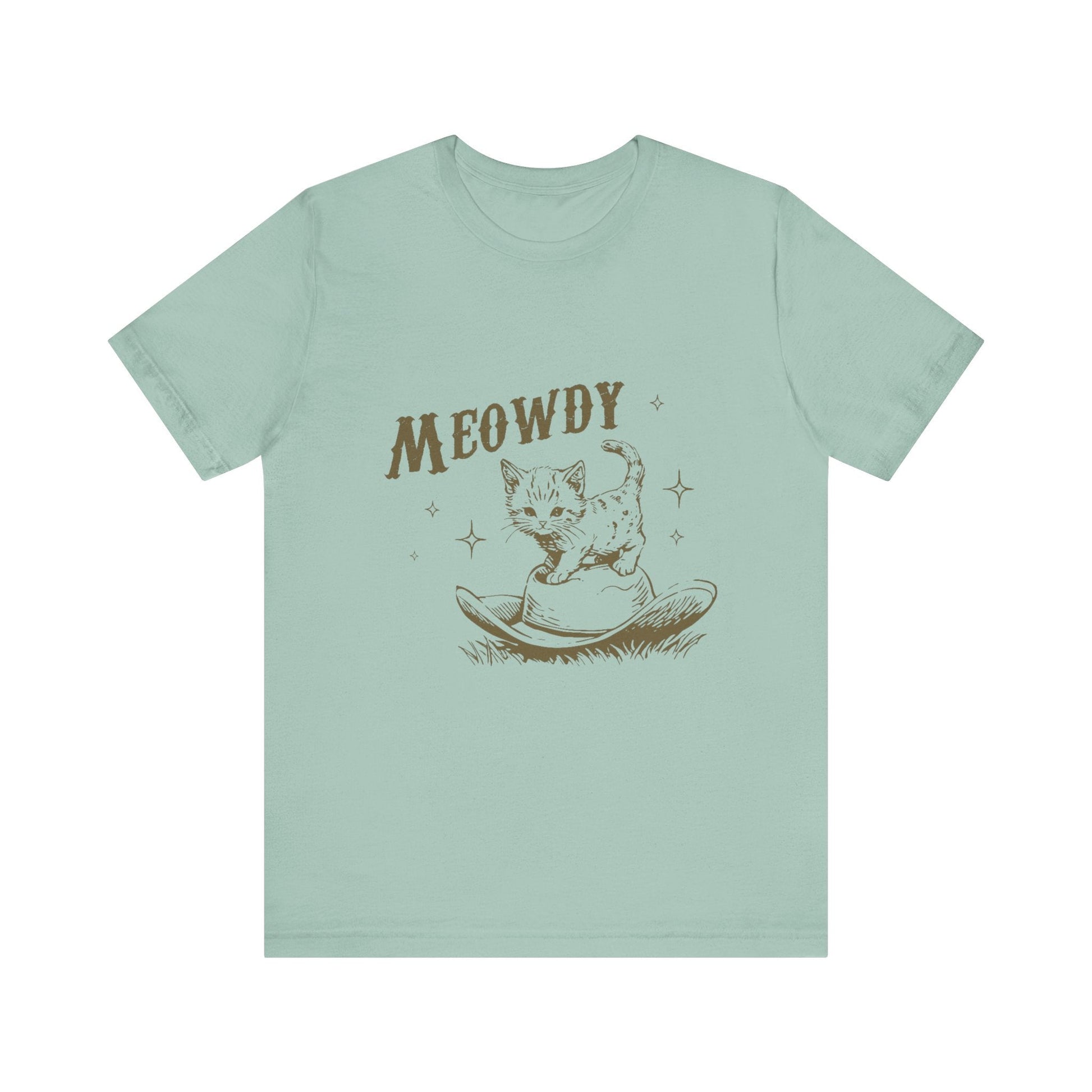 Western Cute Kitten, Cat Mom Vintage, Funny Cat Shirt - Popbydesign