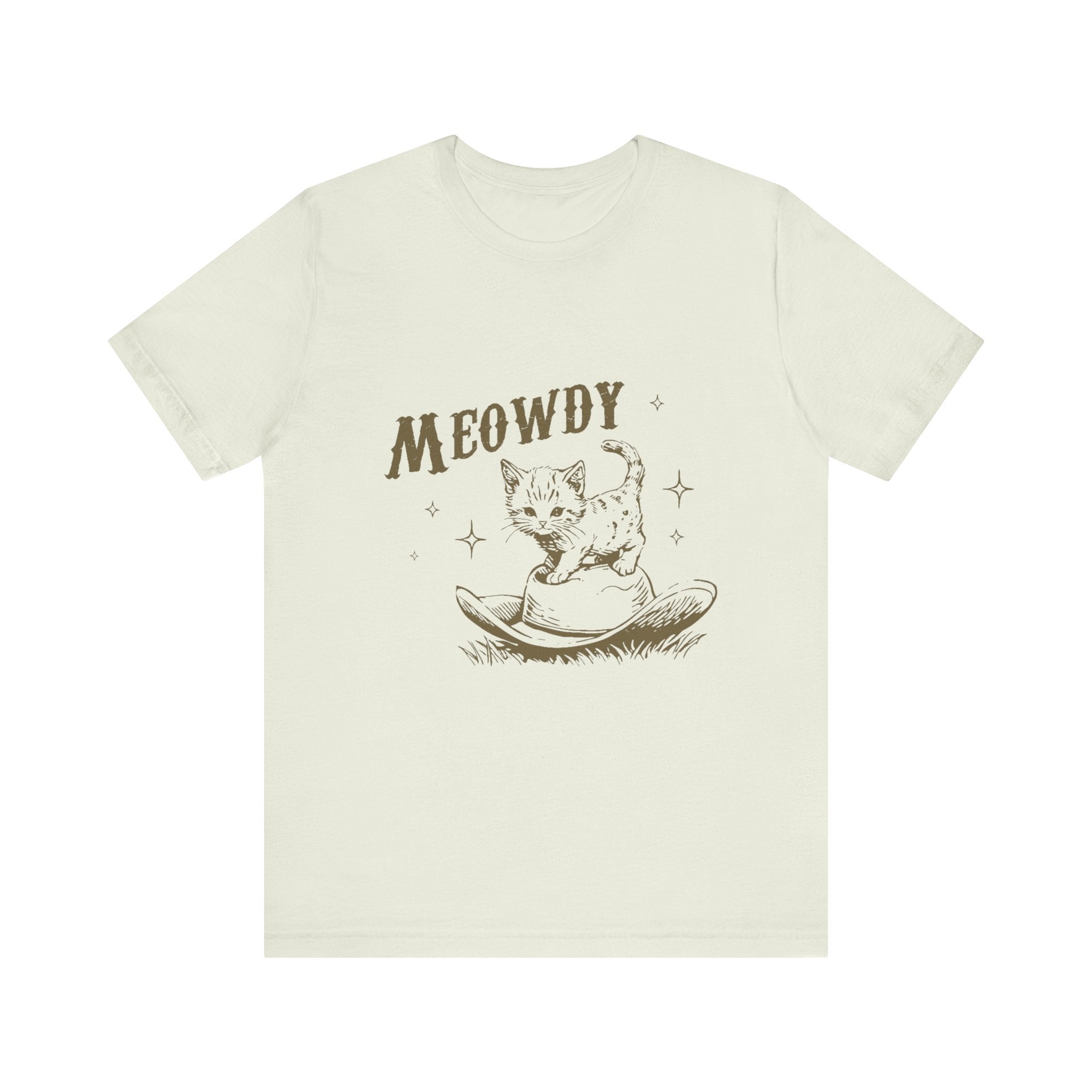 Western Cute Kitten, Cat Mom Vintage, Funny Cat Shirt by PopCultureByDesign36