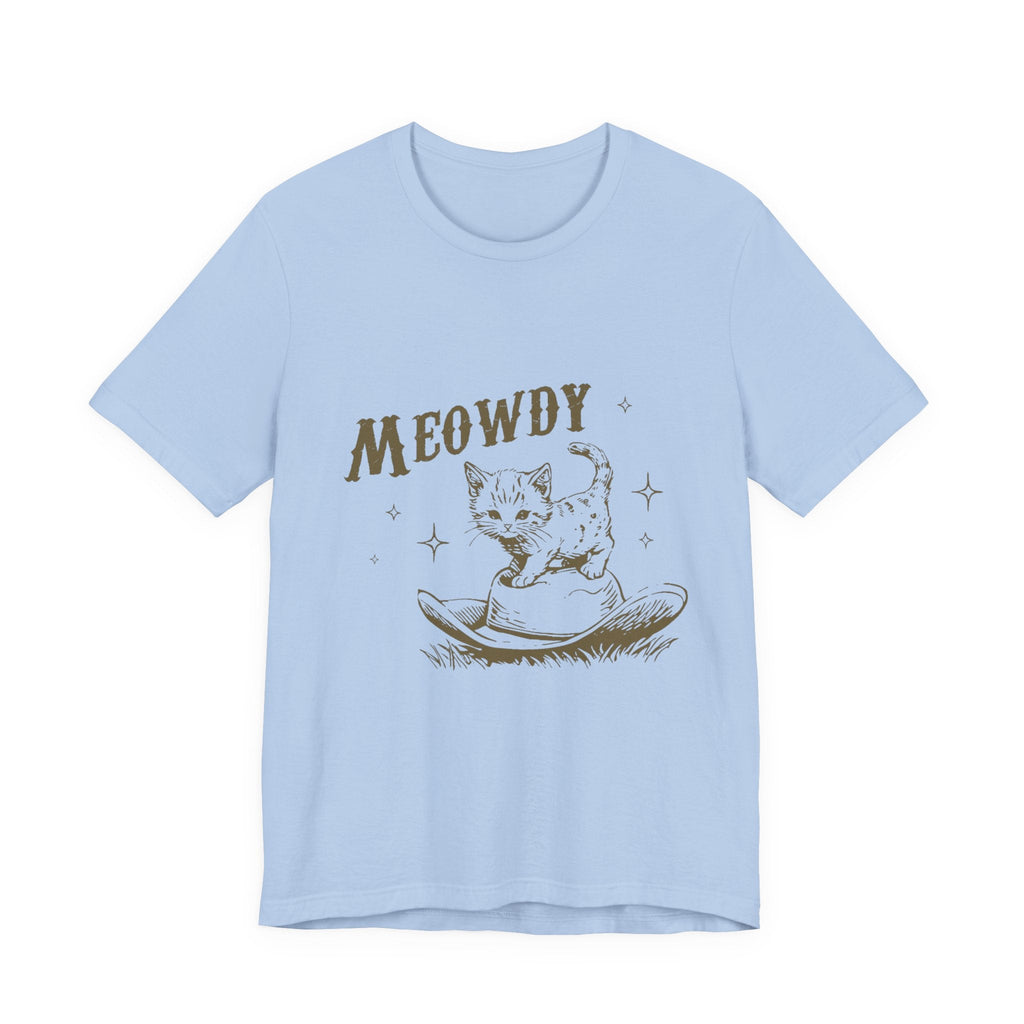 Western Cute Kitten, Cat Mom Vintage, Funny Cat Shirt by PopCultureByDesign36