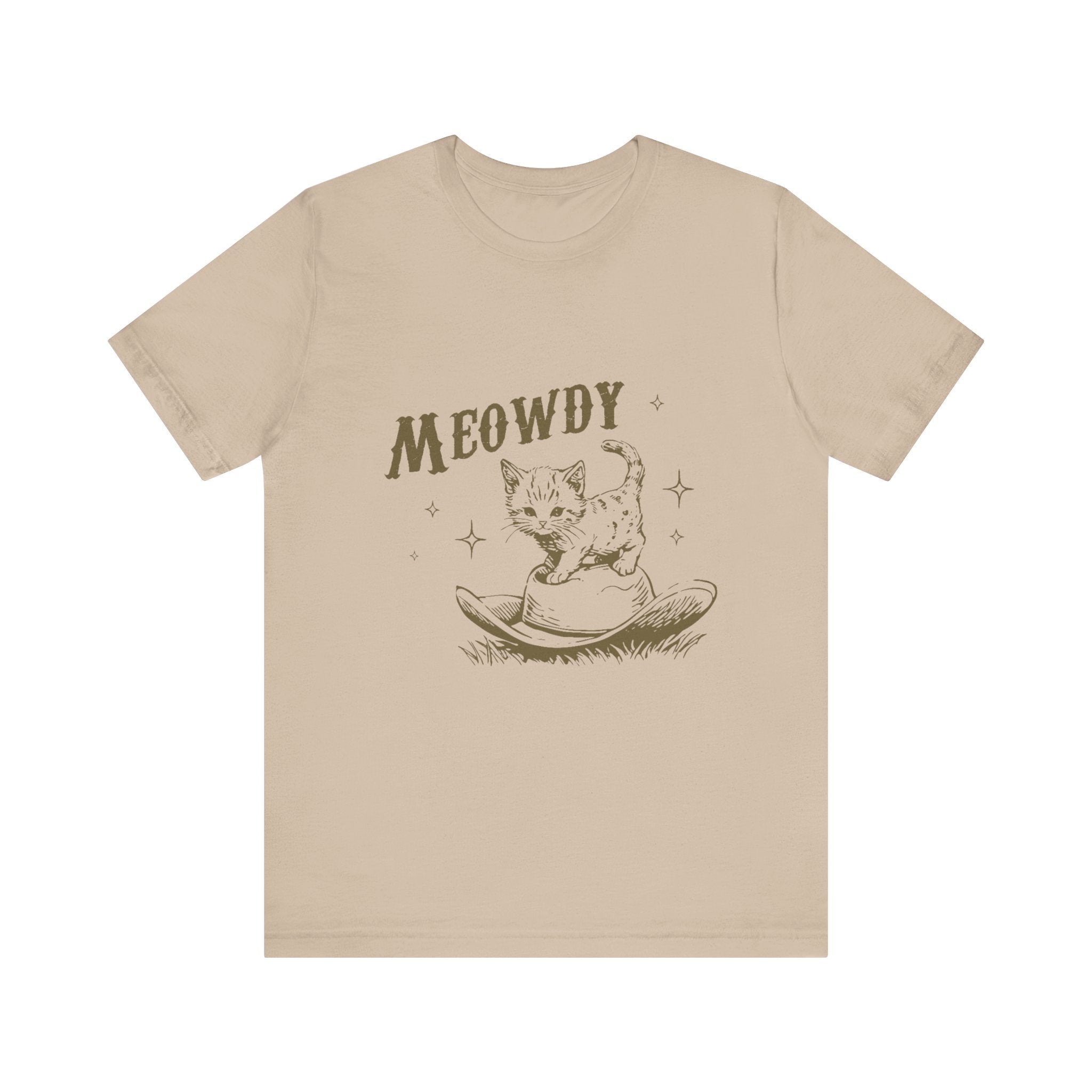 Western Cute Kitten, Cat Mom Vintage, Funny Cat Shirt by PopCultureByDesign36