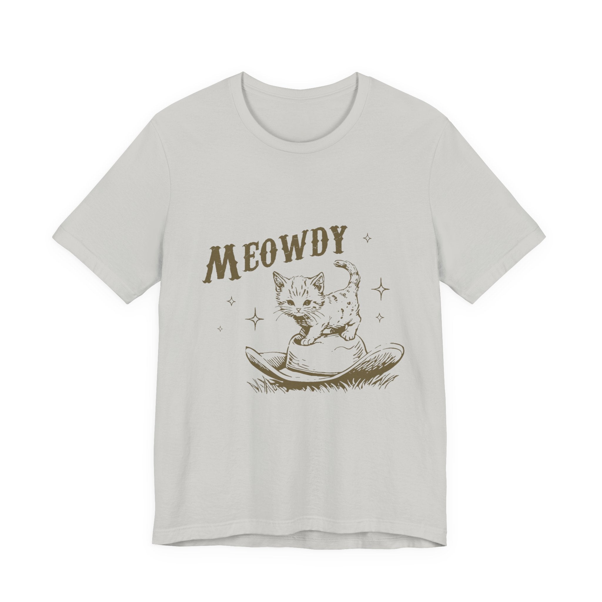 Western Cute Kitten, Cat Mom Vintage, Funny Cat Shirt by PopCultureByDesign36