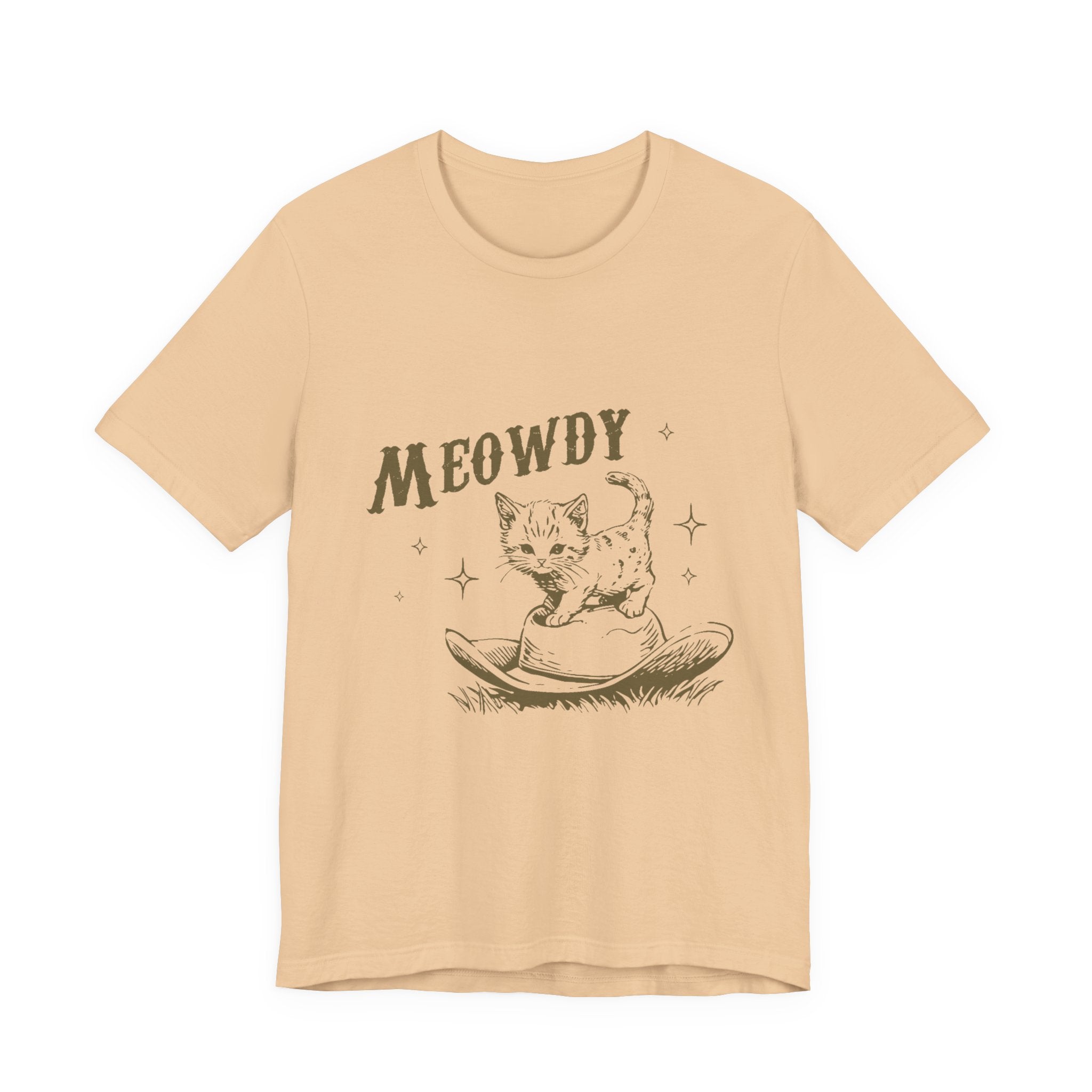 Western Cute Kitten, Cat Mom Vintage, Funny Cat Shirt by PopCultureByDesign36