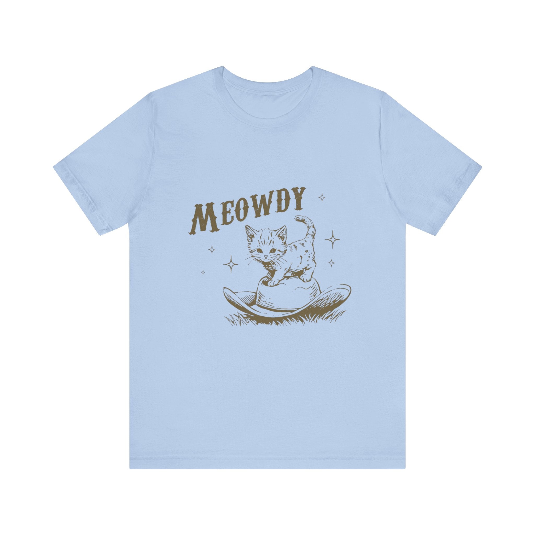 Western Cute Kitten, Cat Mom Vintage, Funny Cat Shirt by PopCultureByDesign36