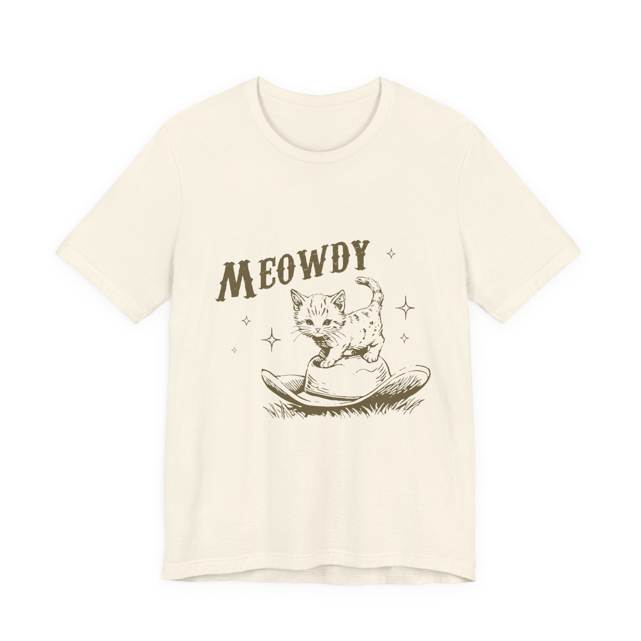 Western Cute Kitten, Cat Mom Vintage, Funny Cat Shirt by PopCultureByDesign36