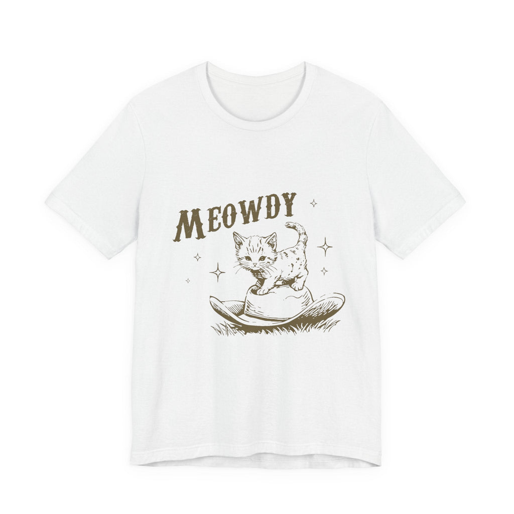 Western Cute Kitten, Cat Mom Vintage, Funny Cat Shirt by PopCultureByDesign36