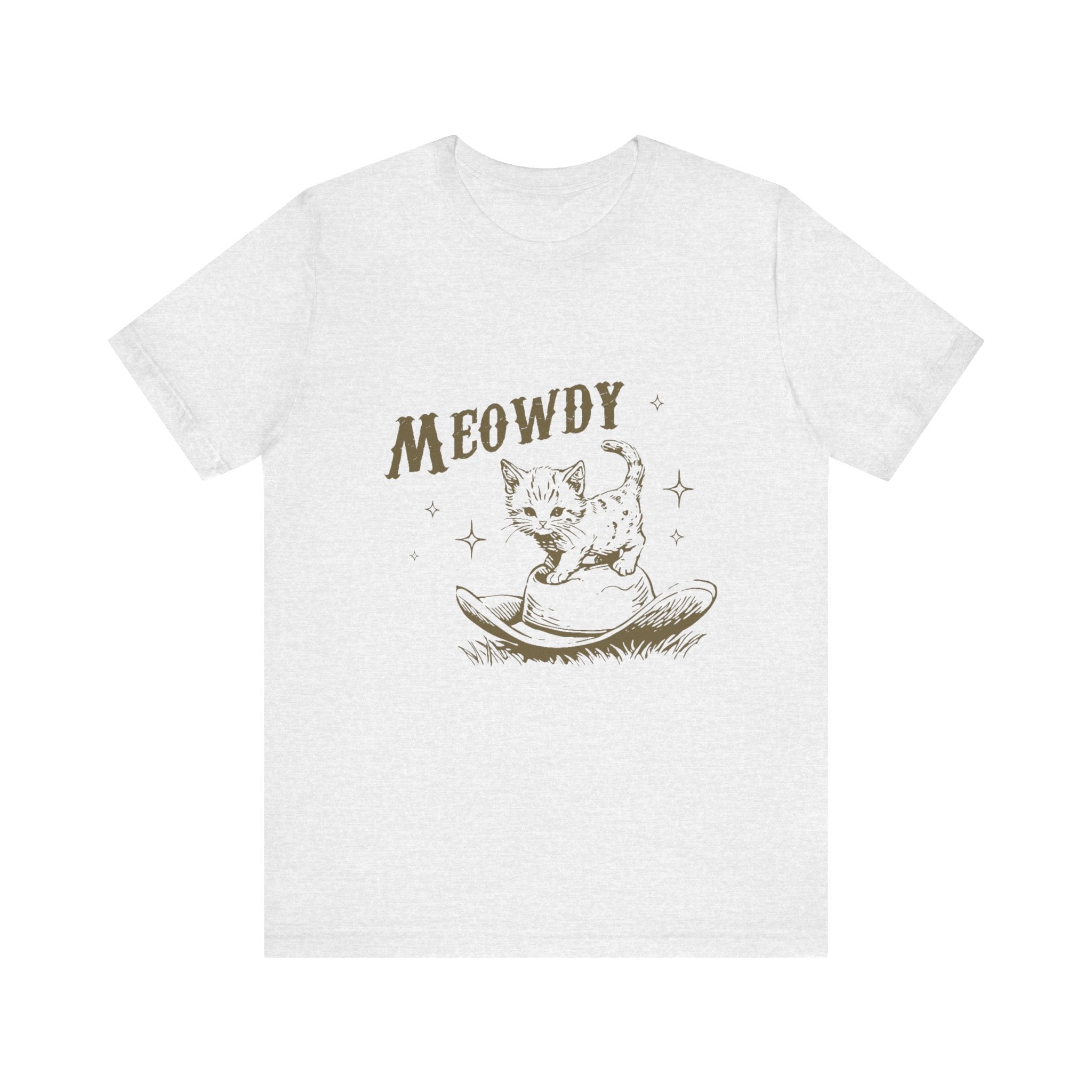 Western Cute Kitten, Cat Mom Vintage, Funny Cat Shirt by PopCultureByDesign36