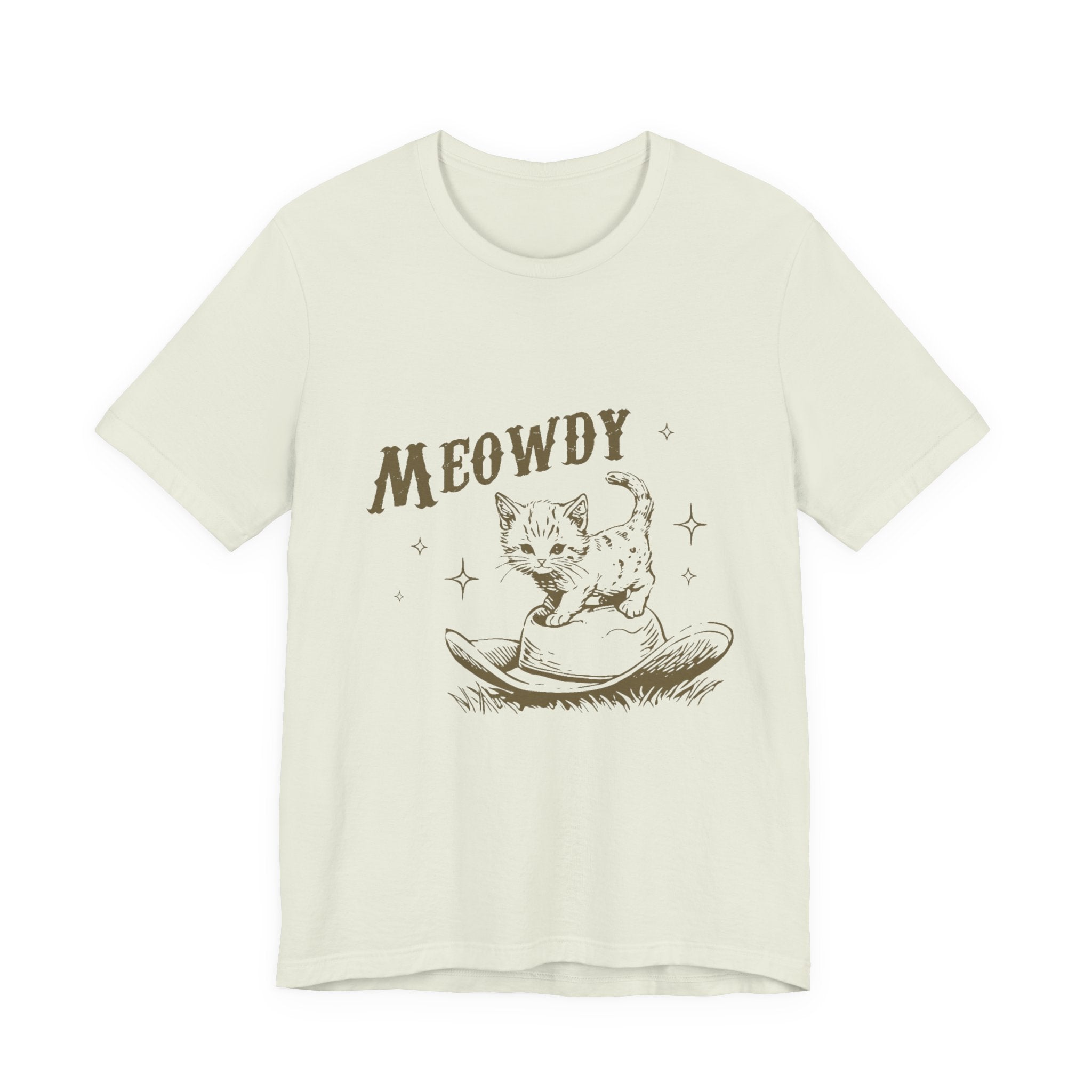 Western Cute Kitten, Cat Mom Vintage, Funny Cat Shirt by PopCultureByDesign36