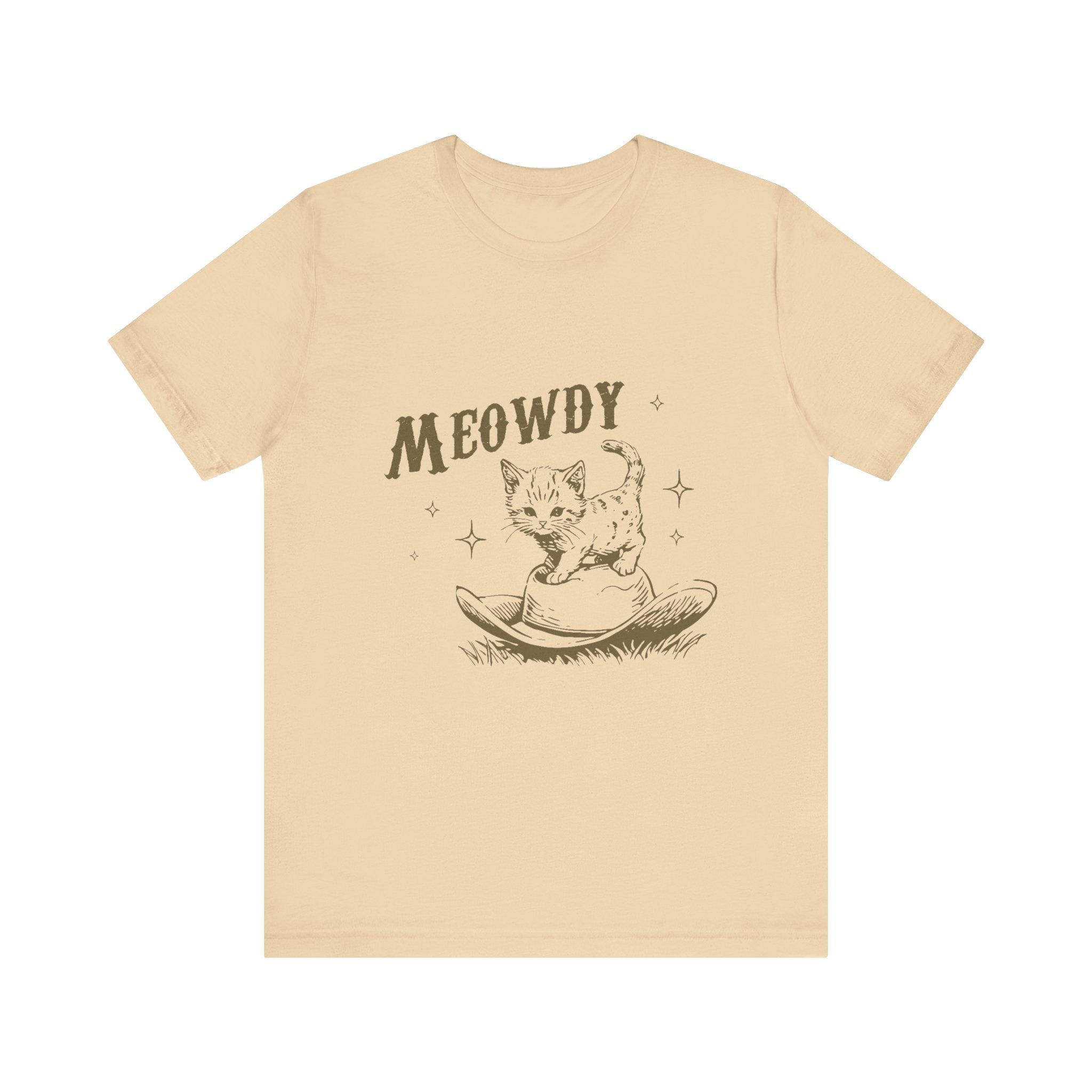 Western Cute Kitten, Cat Mom Vintage, Funny Cat Shirt by PopCultureByDesign36