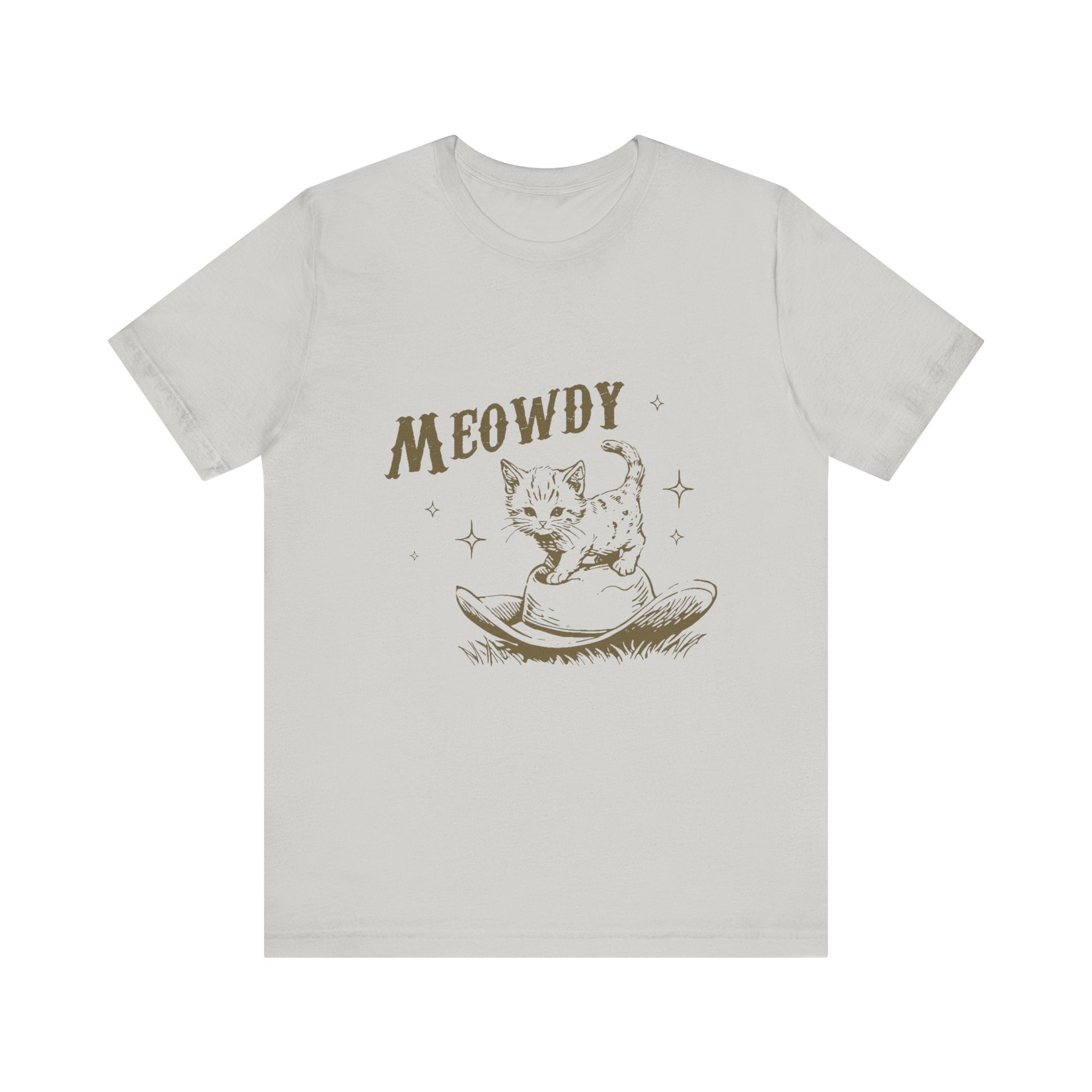 Western Cute Kitten, Cat Mom Vintage, Funny Cat Shirt by PopCultureByDesign36