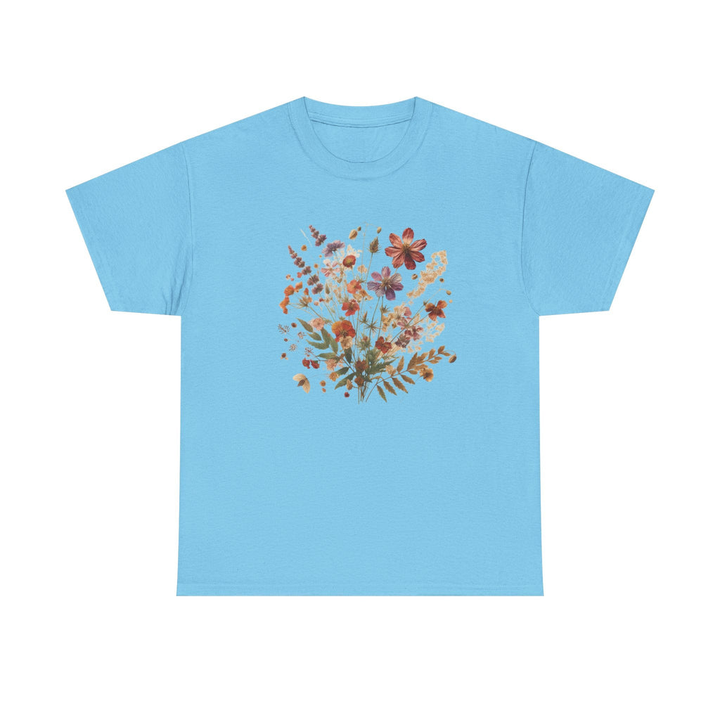 Wild Flowers T-Shirt, Floral Nature Tee, Cottagecore Shirt by PopCultureByDesign36