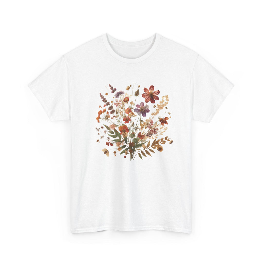 Wild Flowers T-Shirt, Floral Nature Tee, Cottagecore Shirt by PopCultureByDesign36