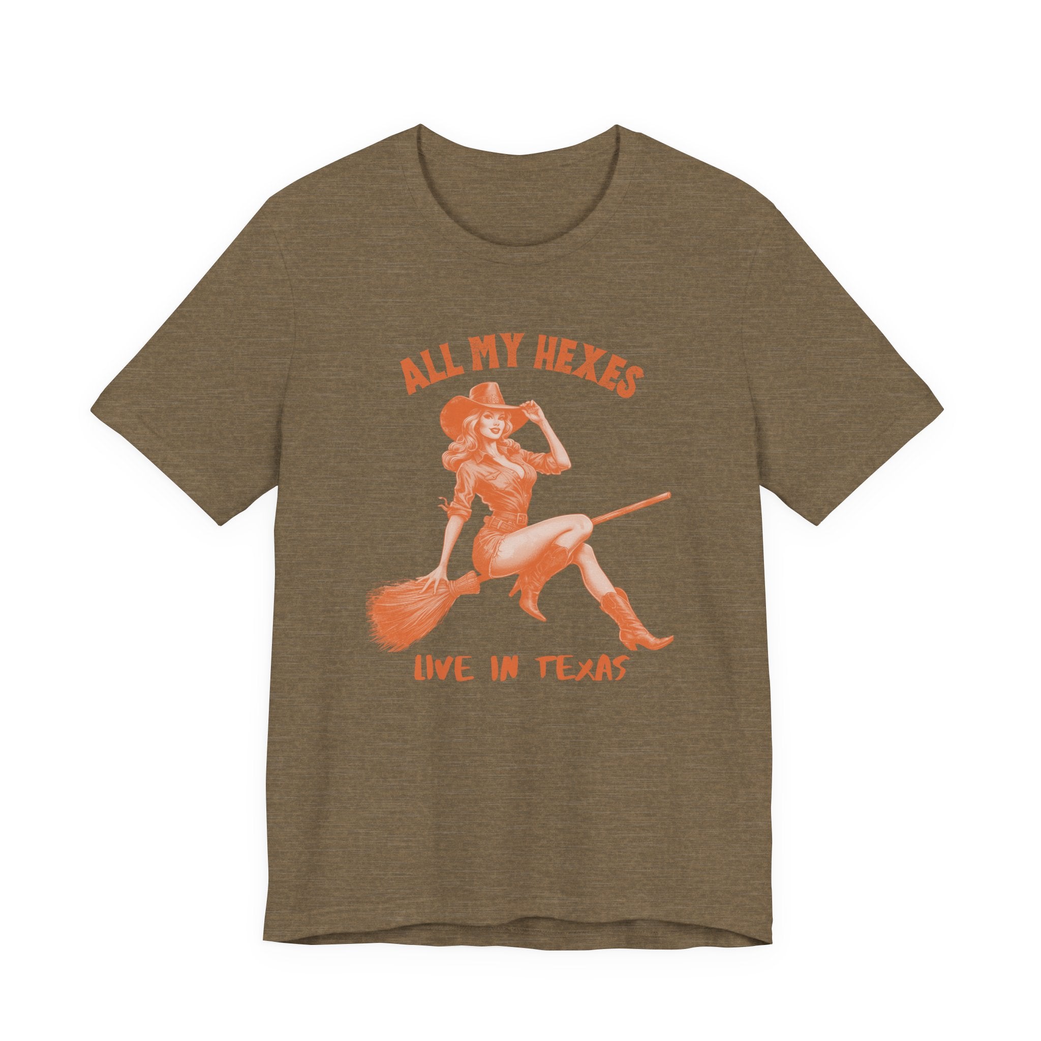 Witch Cowgirl Tee, Western Halloween T-Shirt, Witchy Vibes by PopCultureByDesign36