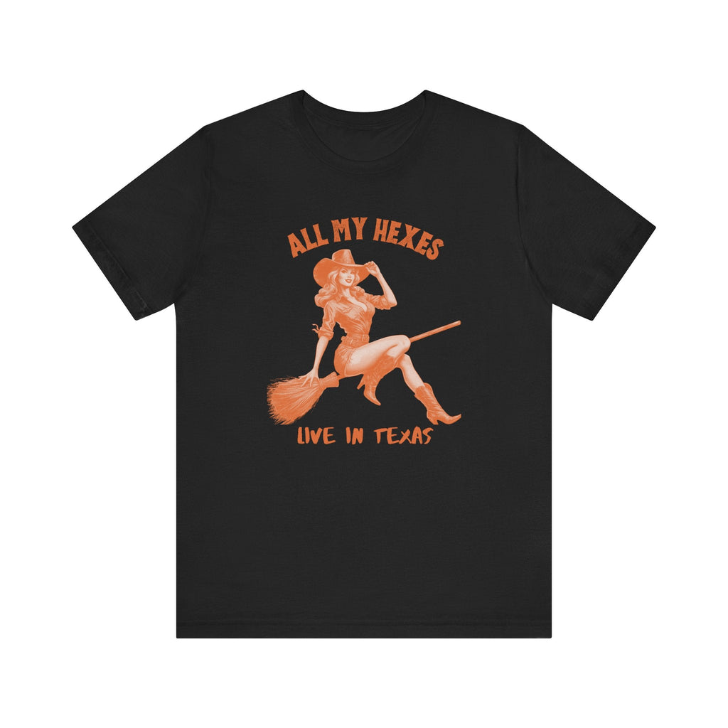 Witch Cowgirl Tee, Western Halloween T-Shirt, Witchy Vibes by PopCultureByDesign36